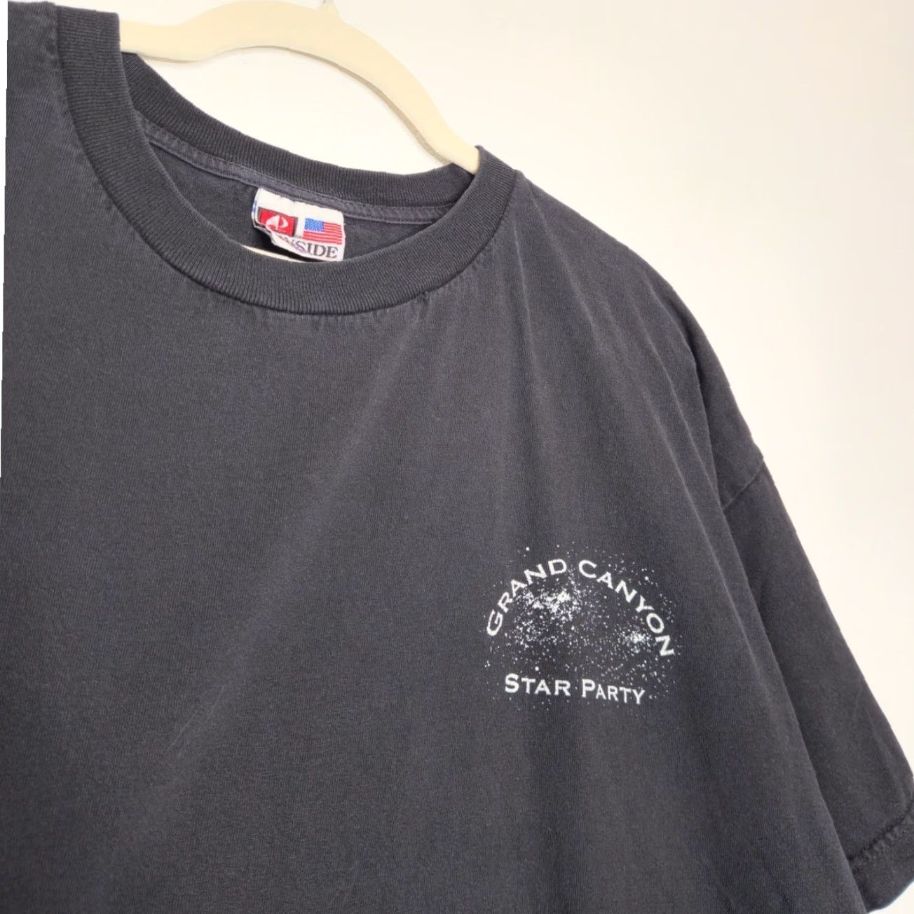 Vintage VINTAGE Grand Canyon National Park Dark Skies Party Constellations Black Space Shirt unisex Adult XL Black 90s 00s grunge art nature AOP Bayside Size US XL / EU 56 / 4 - 3 Thumbnail