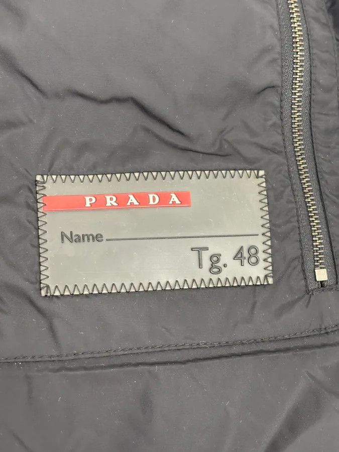 Prada FW2008 Prada Black Nylon Quilted Puffer Jacket Size US M / EU 48-50 / 2 - 12 Thumbnail