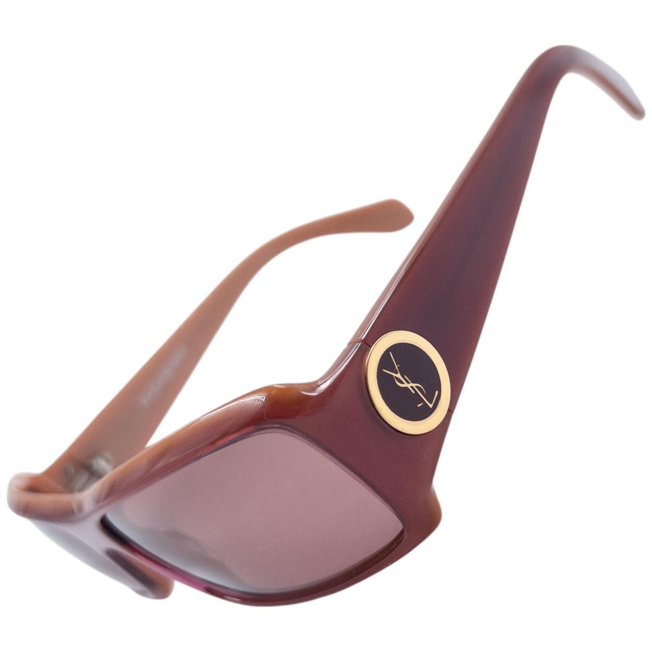 Yves Saint Laurent Vintage YSL Yves Saint Laurent Sunglasses Size ONE SIZE - 3 Thumbnail