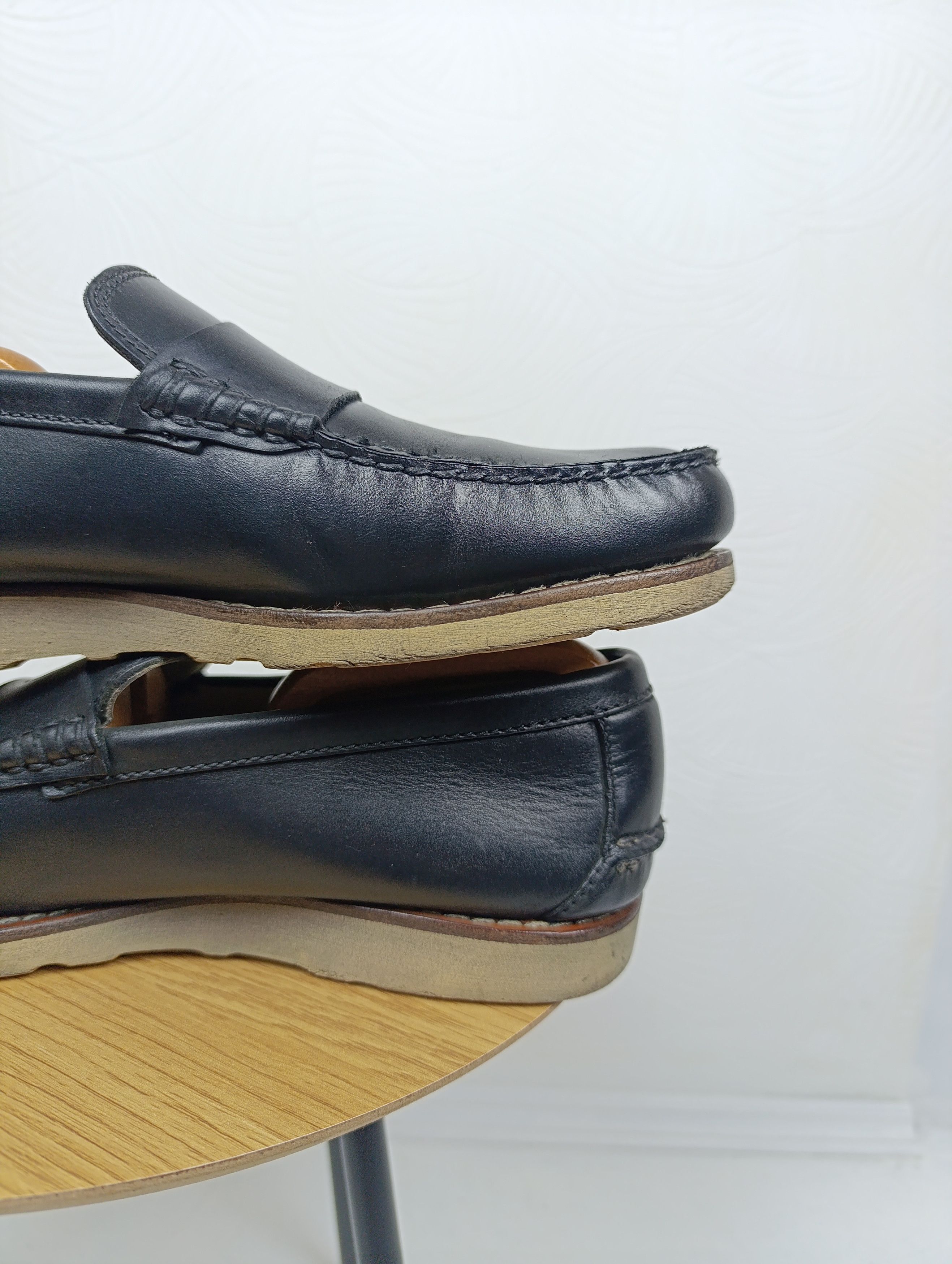 Stussy × Timberland TIMBERLAND×STUSSY DELUXE LEATHER LOAFER BLACK Size US 10 / EU 43 - 9 Thumbnail