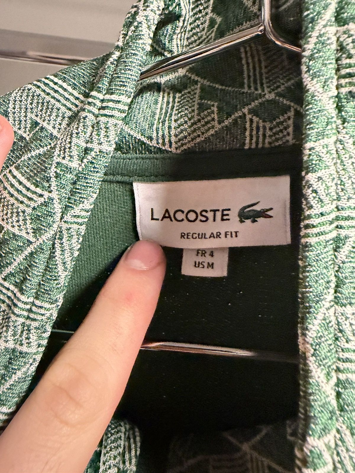 Lacoste Lacoste monogram tracksuit set Size US M / EU 48-50 / 2 - 4 Thumbnail