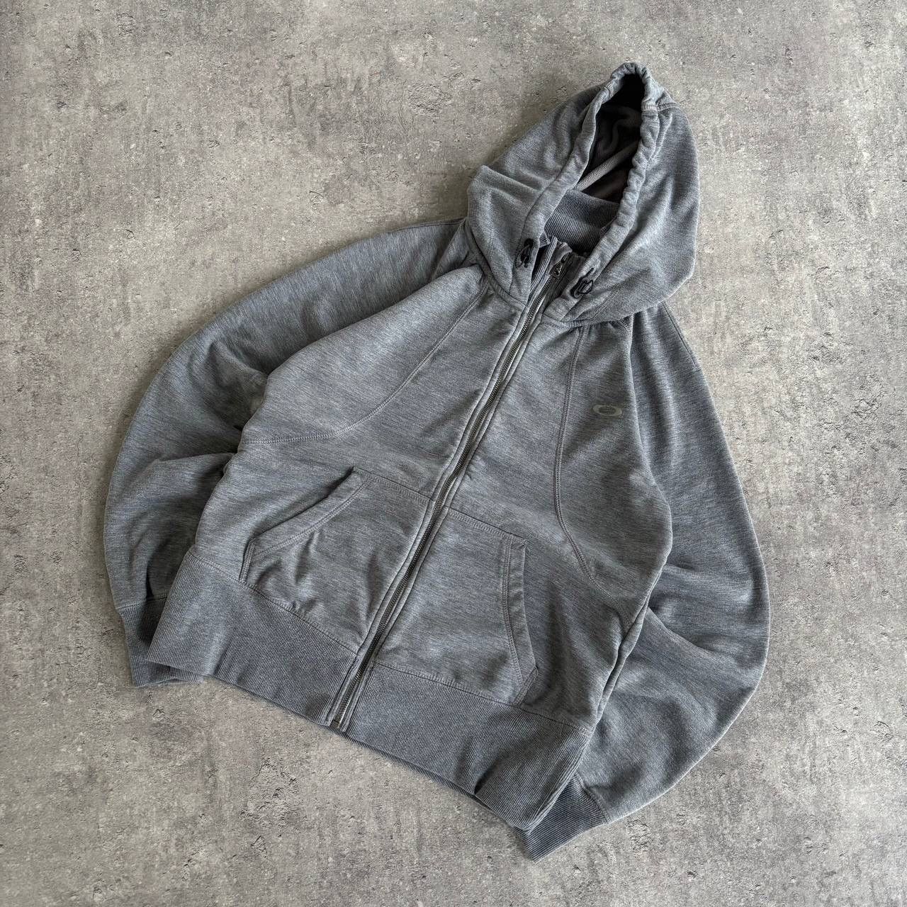 Vintage Oakley Reflective Zip-Up Hoodie