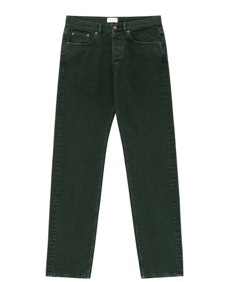 image of Aime Leon Dore Fw21 Ald Straight Fit Denim in Green, Men's (Size 30)