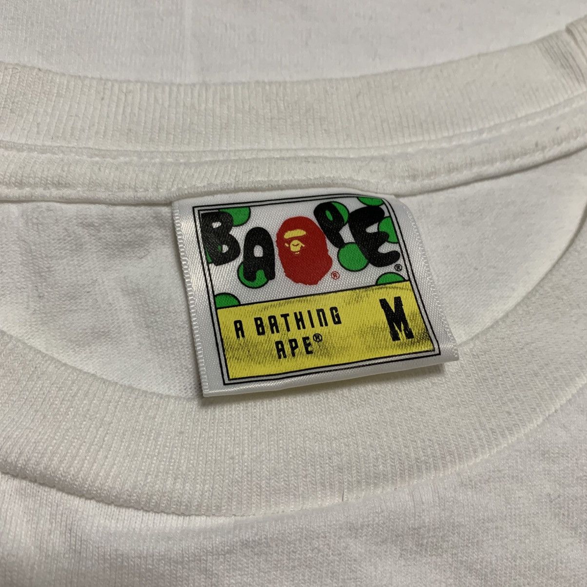 Bape Bape Medium Louis De Guzman Baby Milo White Tee Bathing Ape Size US M / EU 48-50 / 2 - 6 Thumbnail