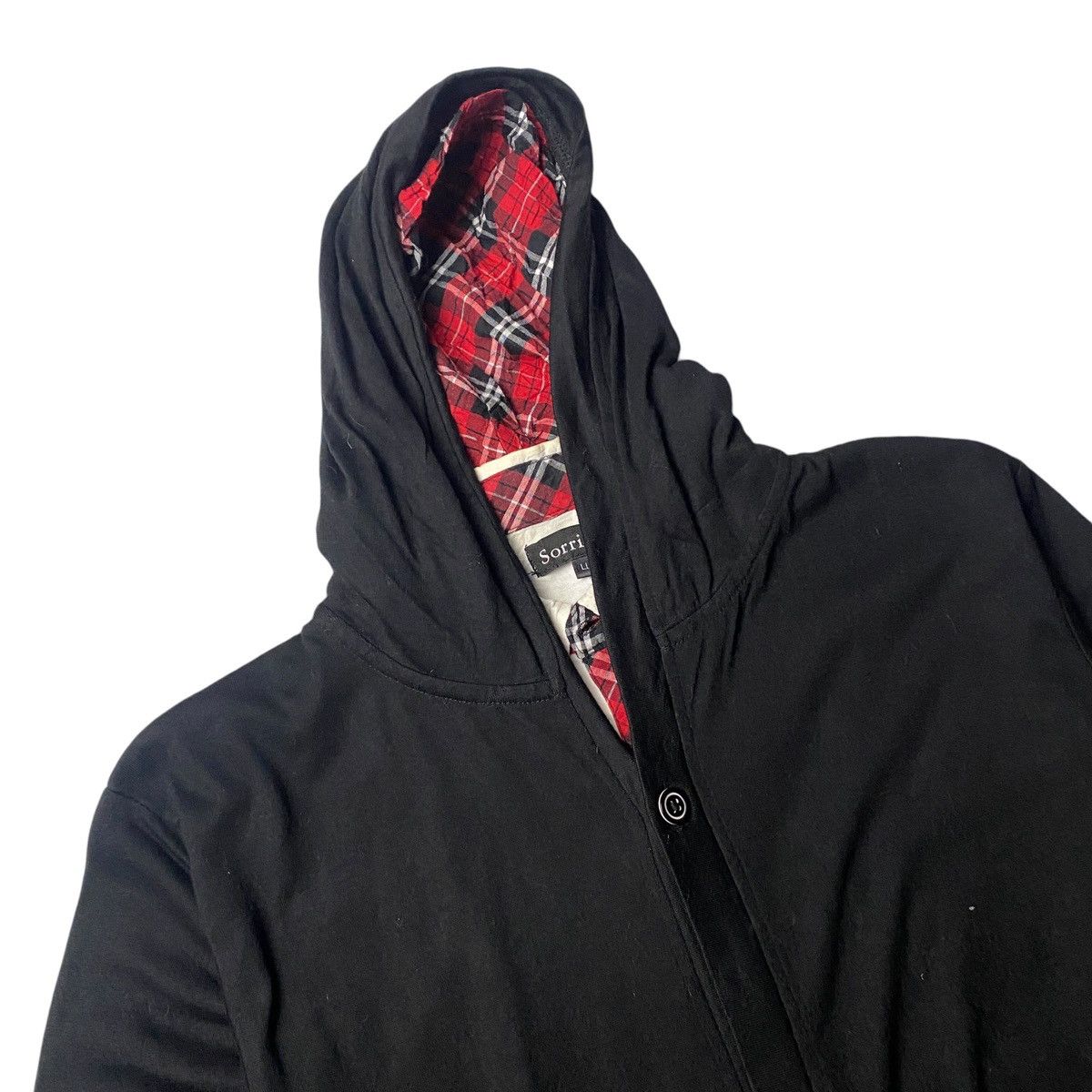 If Six Was Nine 2000's Sorridere Gothic Double Layer Hoodie L/S Size US M / EU 48-50 / 2 - 2 Thumbnail