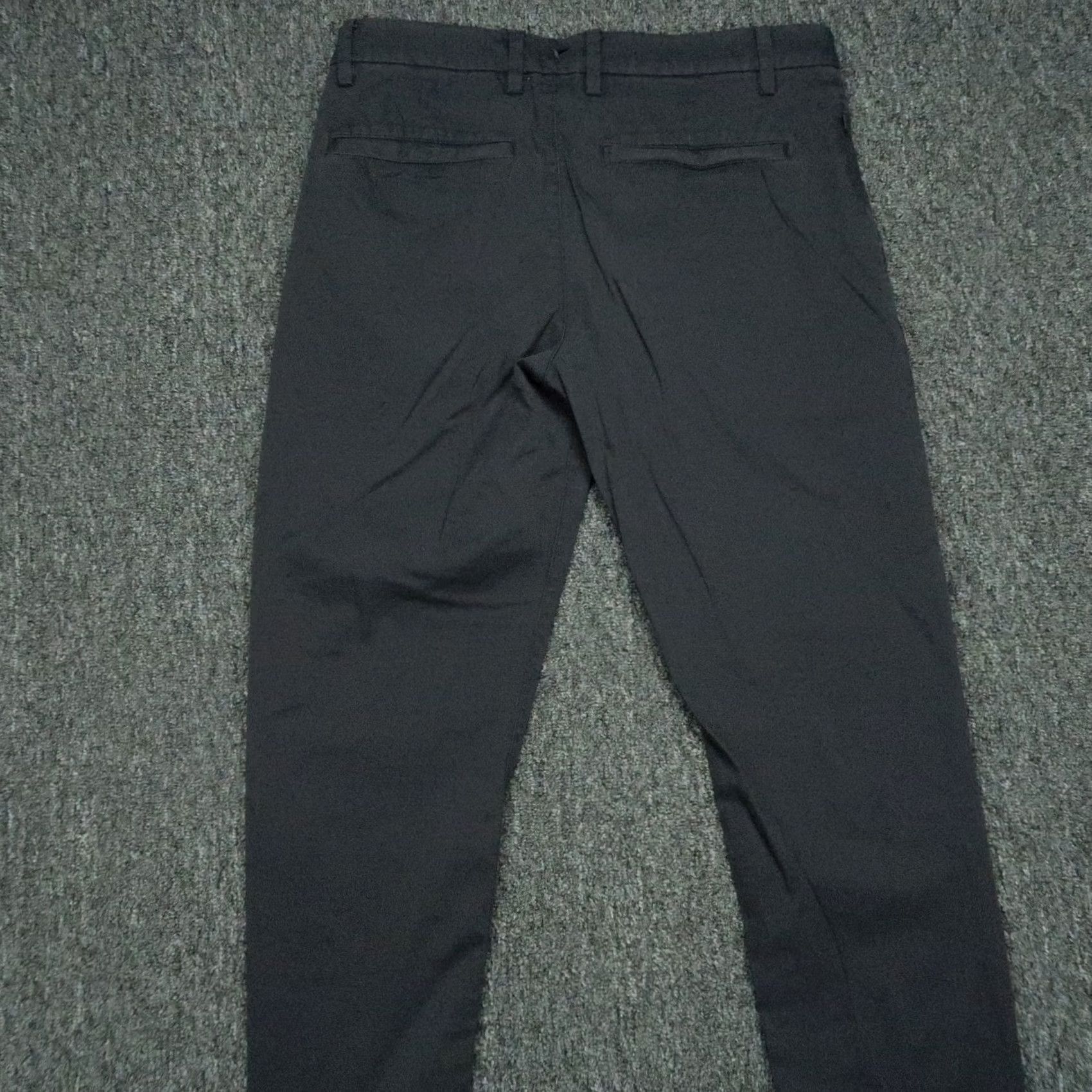 Vintage Birddogs Pants Mens 32x30 Dark Gray Stretch Khakis Zip Pockets Trouser Shirt? Size US 32 / EU 48 - 5 Thumbnail