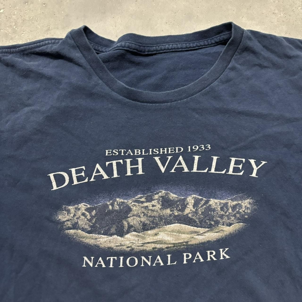 Vintage Crazy Vintage Y2K/2000s Death Valley National Park Nature Graphic Tee! Size US XL / EU 56 / 4 - 2 Thumbnail
