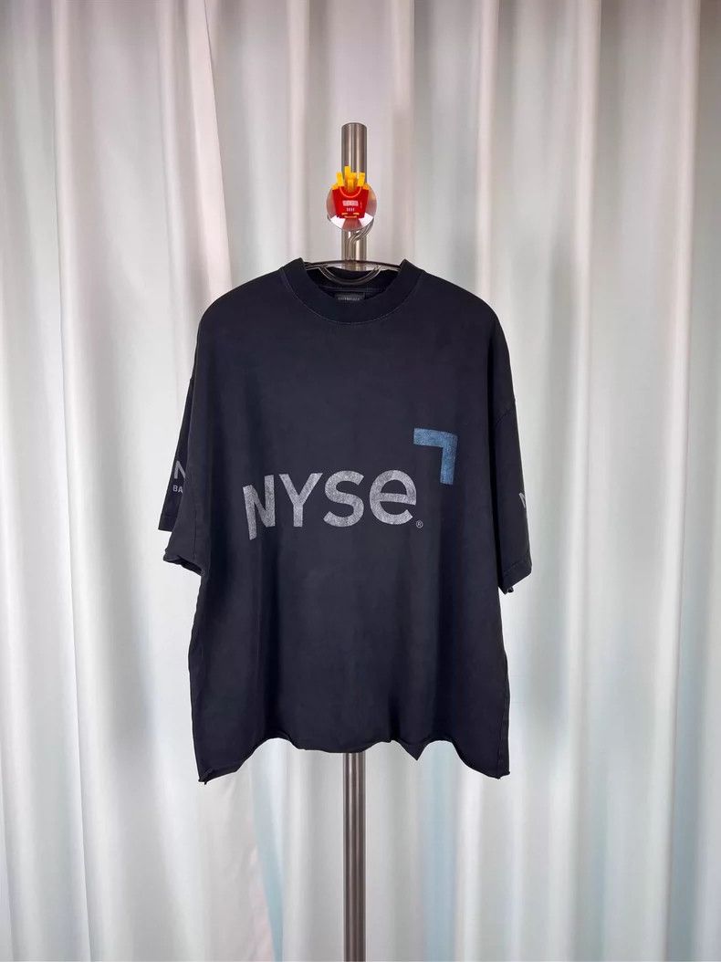 Balenciaga Balenciaga Black NYSE Limited Short Sleeve Size US M / EU 48-50 / 2 - 1 Thumbnail