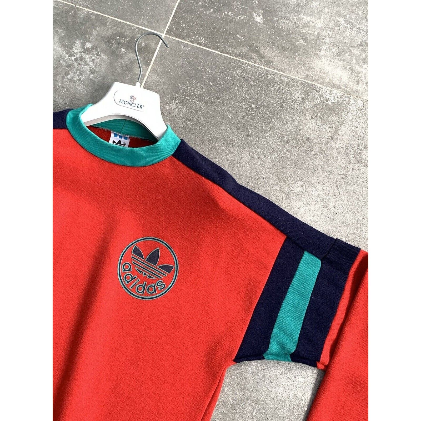 Adidas × Vintage Men's ADIDAS ORIGINALS Sweatshirt 80s Pullover Jumper SZ S Size US S / EU 44-46 / 1 - 13 Thumbnail