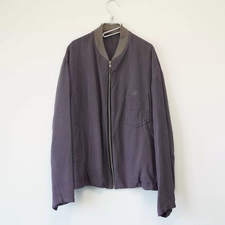 Yohji Yamamoto Yohji Yamamoto Striped Zip Jacket-dmc Size US M / EU 48-50 / 2 - 1 Thumbnail