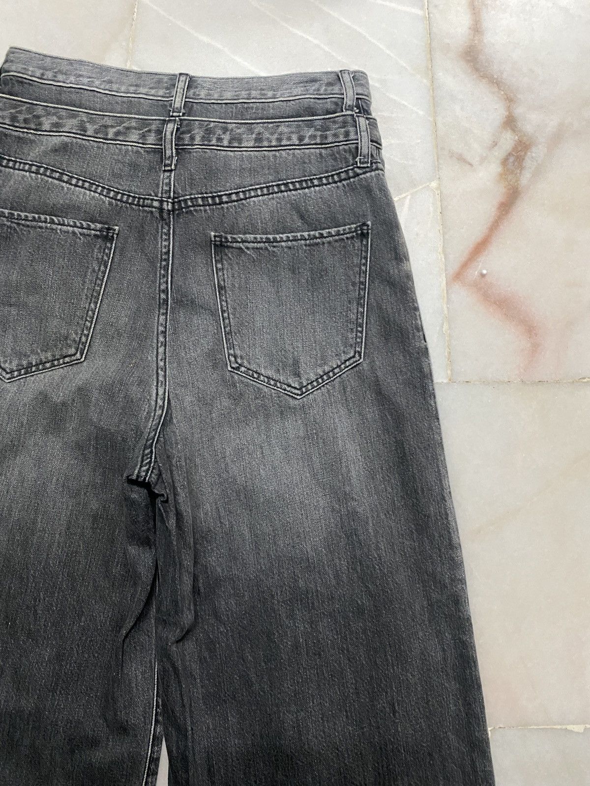 Japanese Brand × Vintage 💥Baggy💥Vintage 90s Style earth Double waist wash Distress Size US 28 / EU 44 - 16 Thumbnail