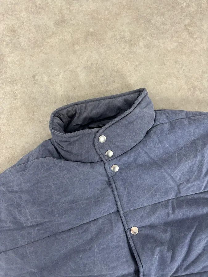 Our Legacy AW2015 Our Legacy Blue Pigment Tie Dye Puffer Bomber Jacket Size US M / EU 48-50 / 2 - 4 Thumbnail