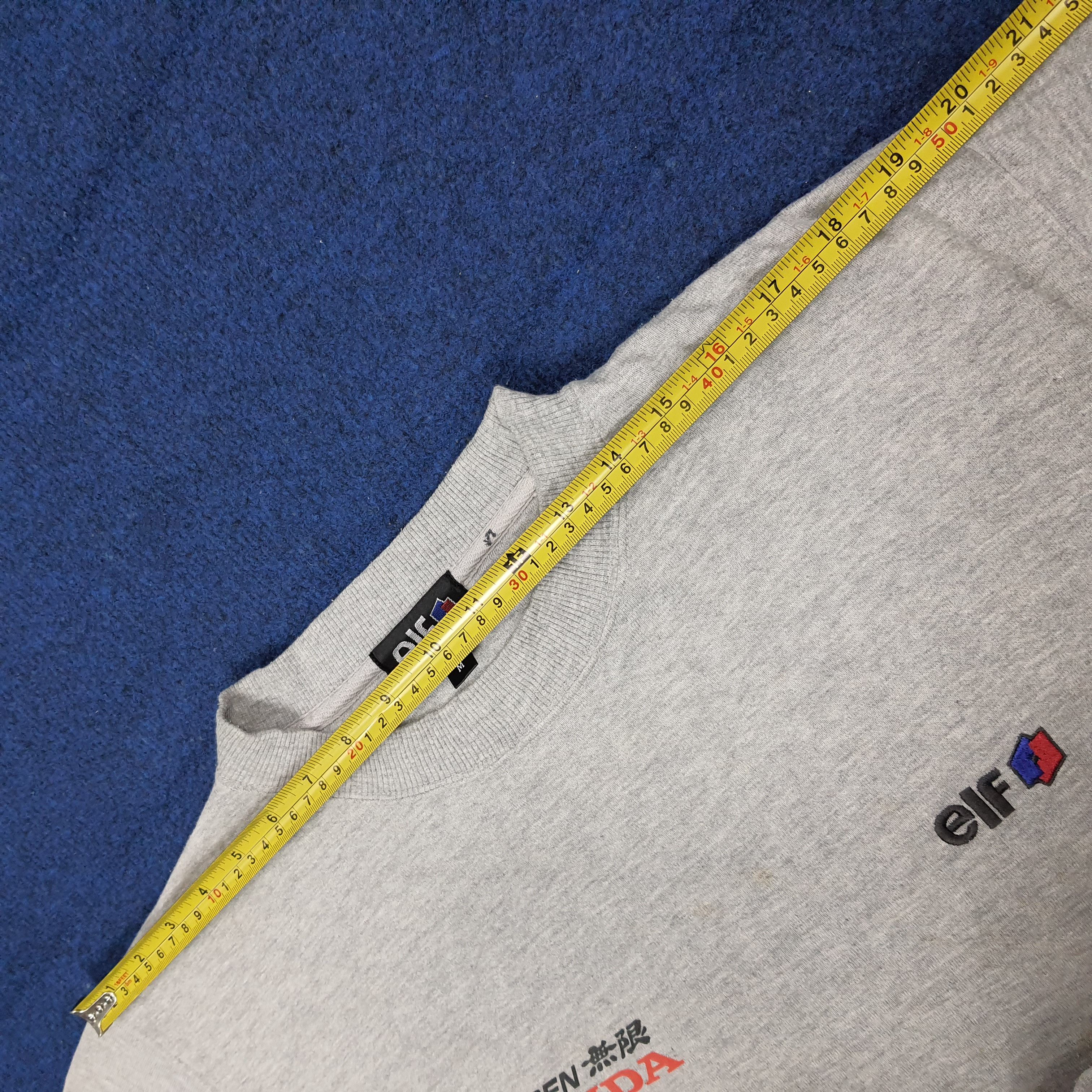 Japanese Brand Vintage Mugen Honda Racing Custom Logo Sweatshirt C275N11 Size US L / EU 52-54 / 3 - 11 Thumbnail