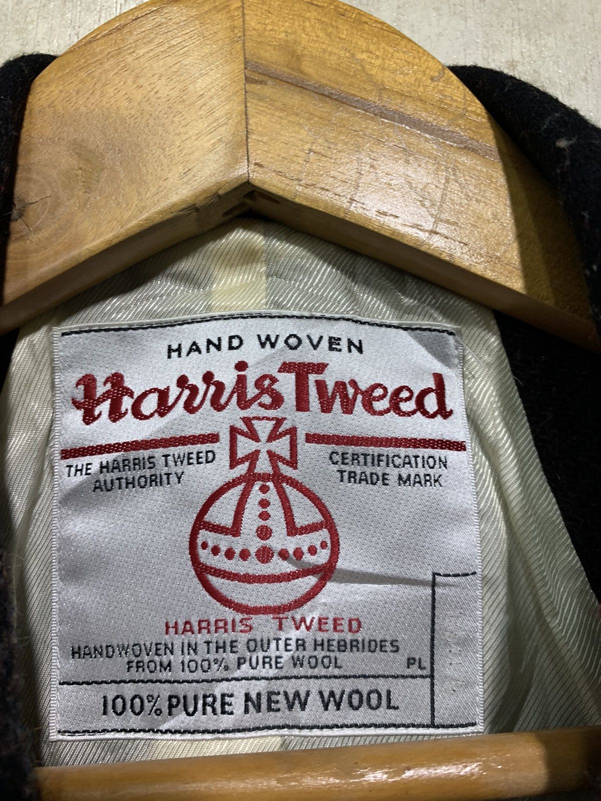 Beauty Beast × Harris Tweed 🔥HARRIS TWEED X BEAUTY YOUTH SPLIT WOOL OVERCOATS Size M / US 6-8 / IT 42-44 - 8 Thumbnail