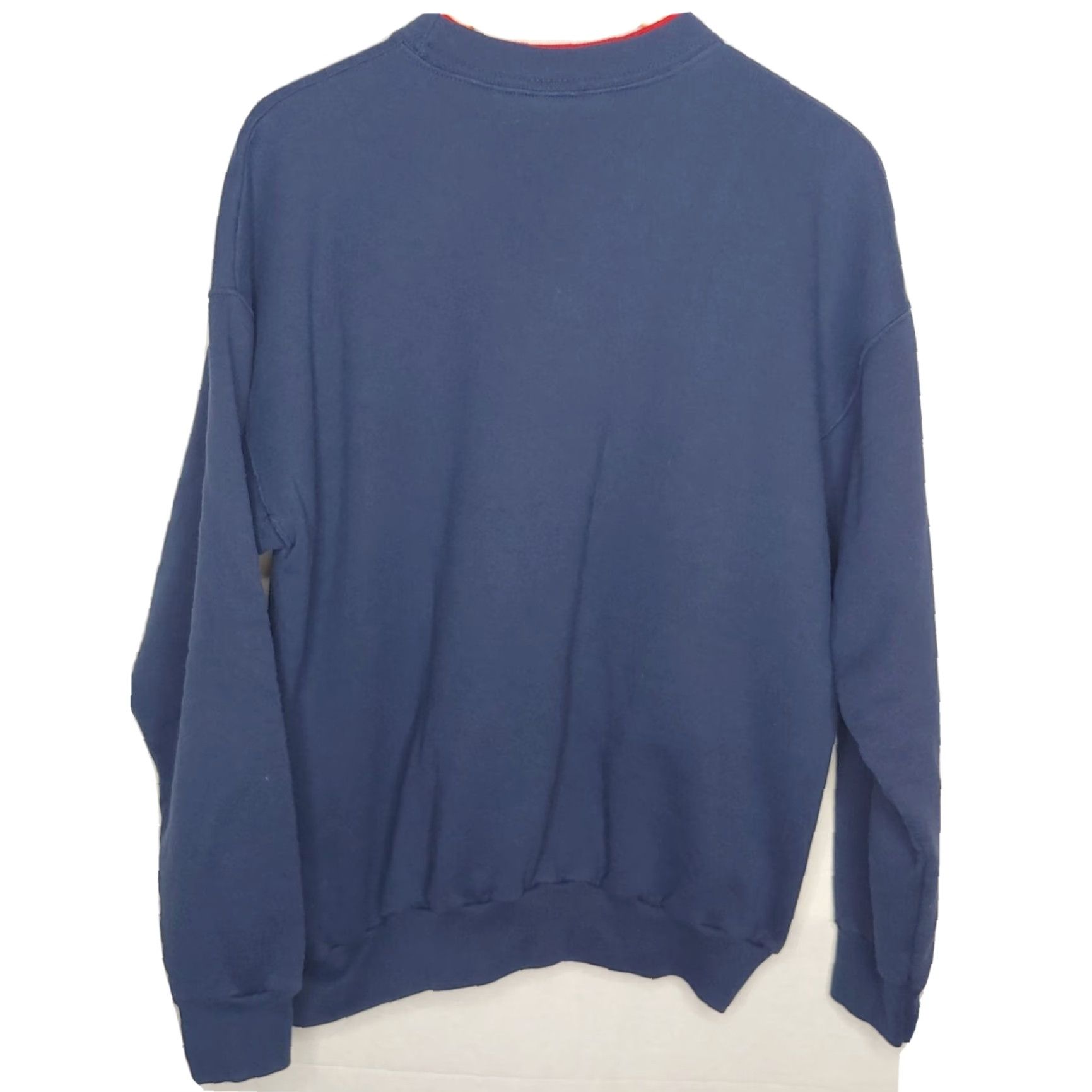 Vintage Vintage Morning Sun Sweatshirt Unisex L Navy Winter Bird Lovers Cardinals Trees Size L / US 10 / IT 46 - 4 Thumbnail