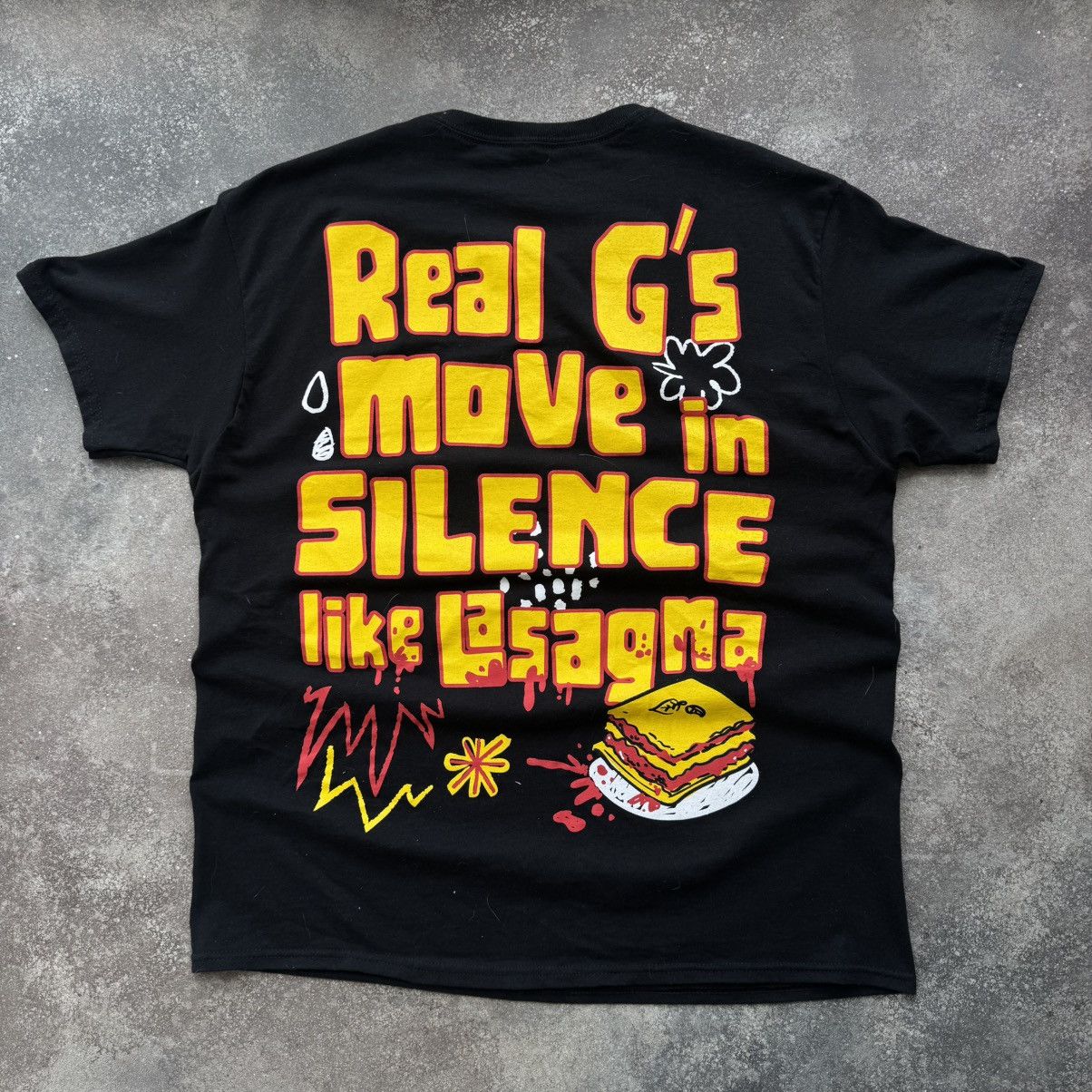 Lil Wayne × Rap Tees Lil Wayne Rap Hip Hop Y2K Real G Big Logo T-Shirt Size US L / EU 52-54 / 3 - 2 Thumbnail