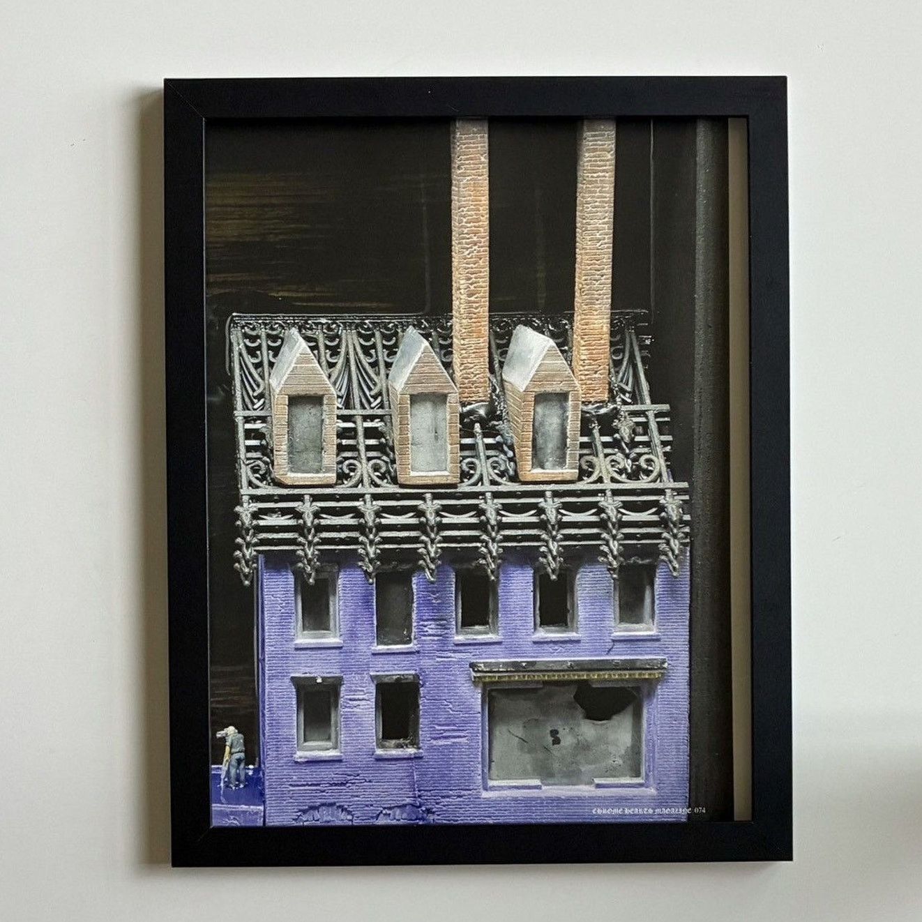 Chrome Hearts × Japanese Brand × Vintage Chrome Hearts model house photo Poster framed 9x11 Size ONE SIZE - 1 Thumbnail