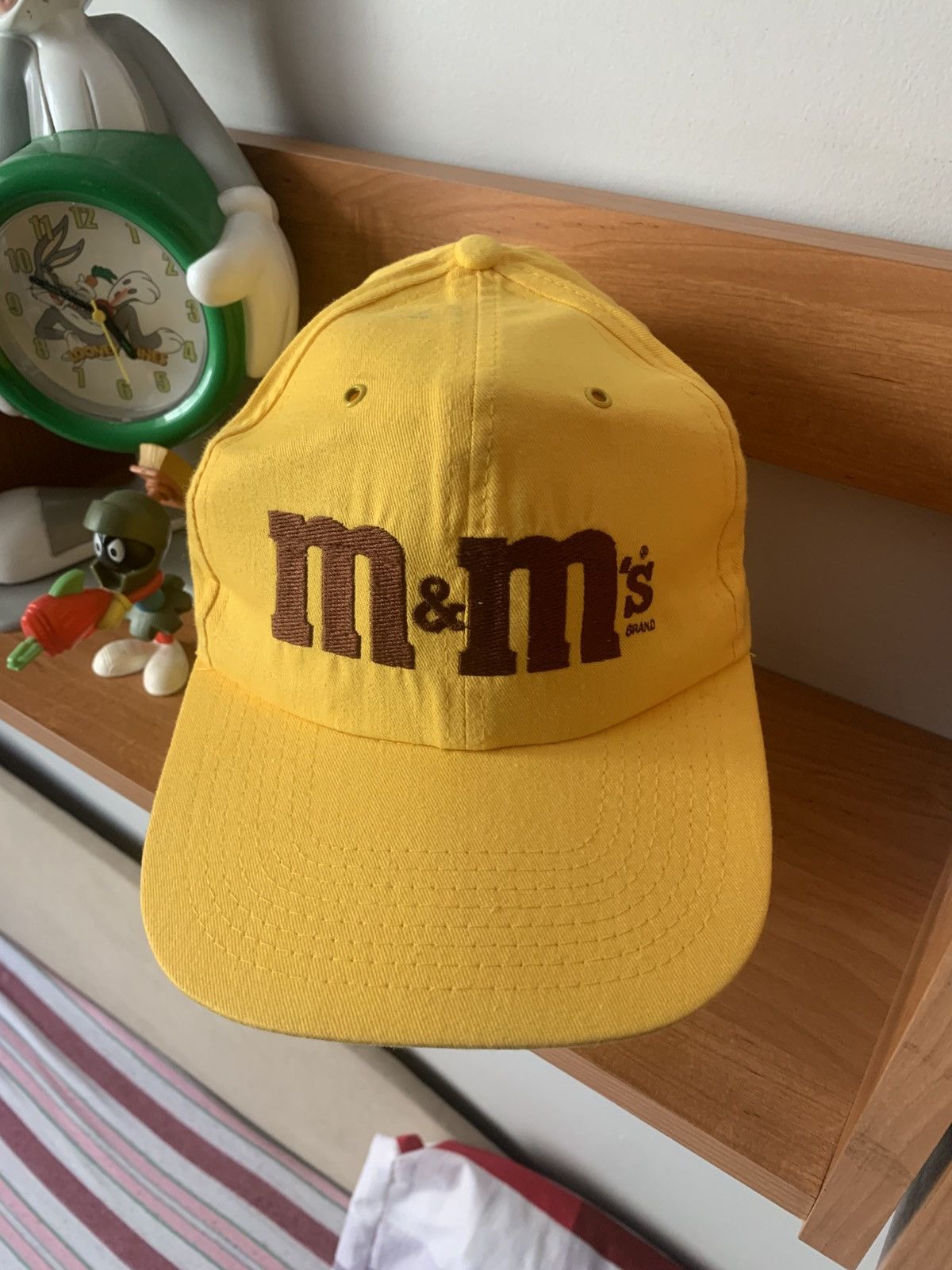 Chocolate × Vintage 90s Vintage M&M’s Chocolate Candy Baseball Cap Size ONE SIZE - 1 Thumbnail