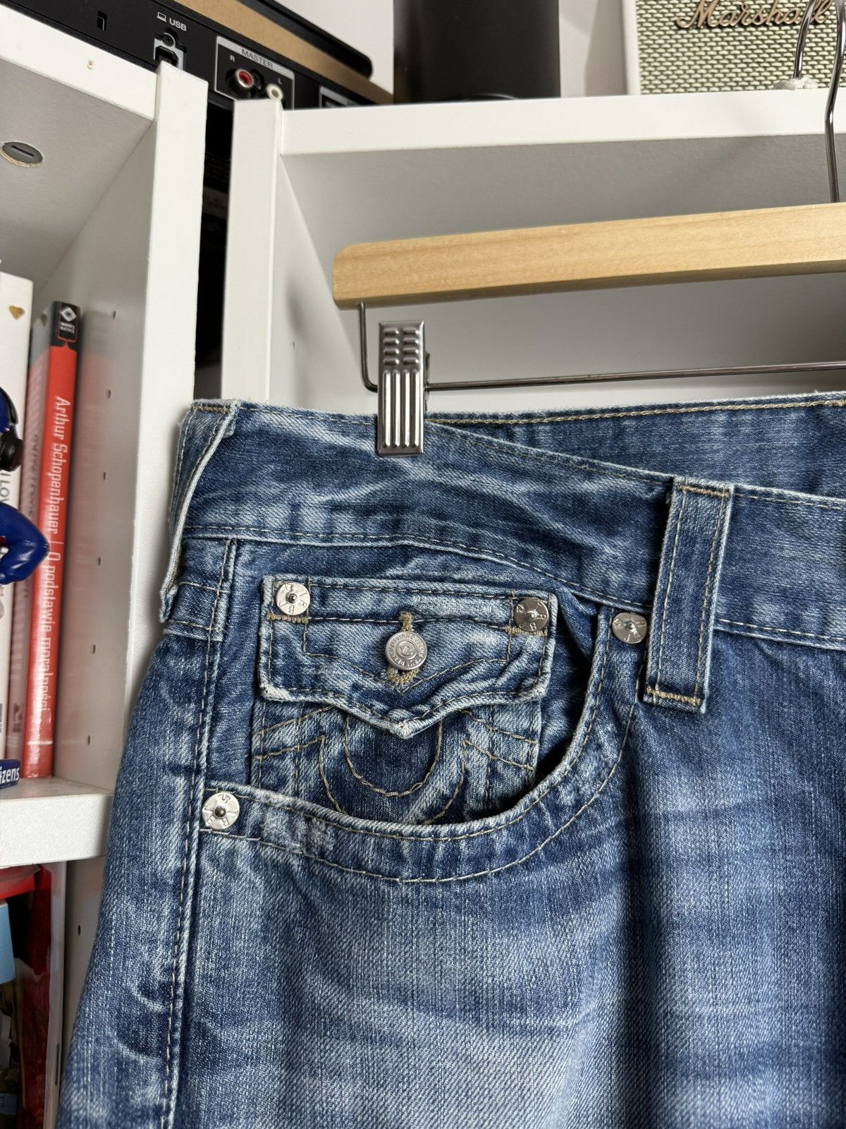 True Religion × Vintage VIntage y2k True Religion bobby super T baggy denim pants 36 Size US 36 / EU 52 - 8 Thumbnail