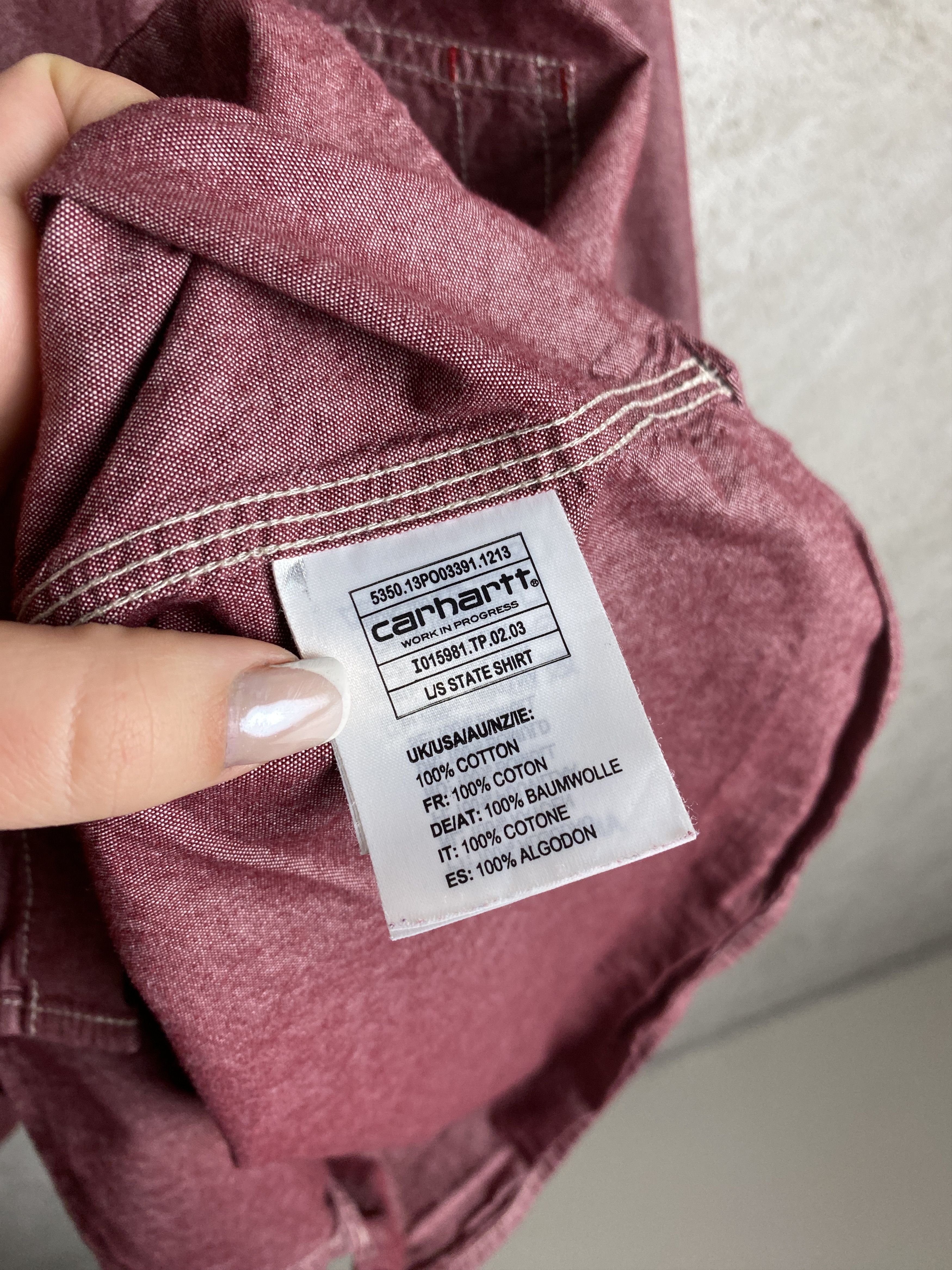 Carhartt Wip Carhartt WIP State Shirt casual skate rap hip hop Size US M / EU 48-50 / 2 - 4 Thumbnail
