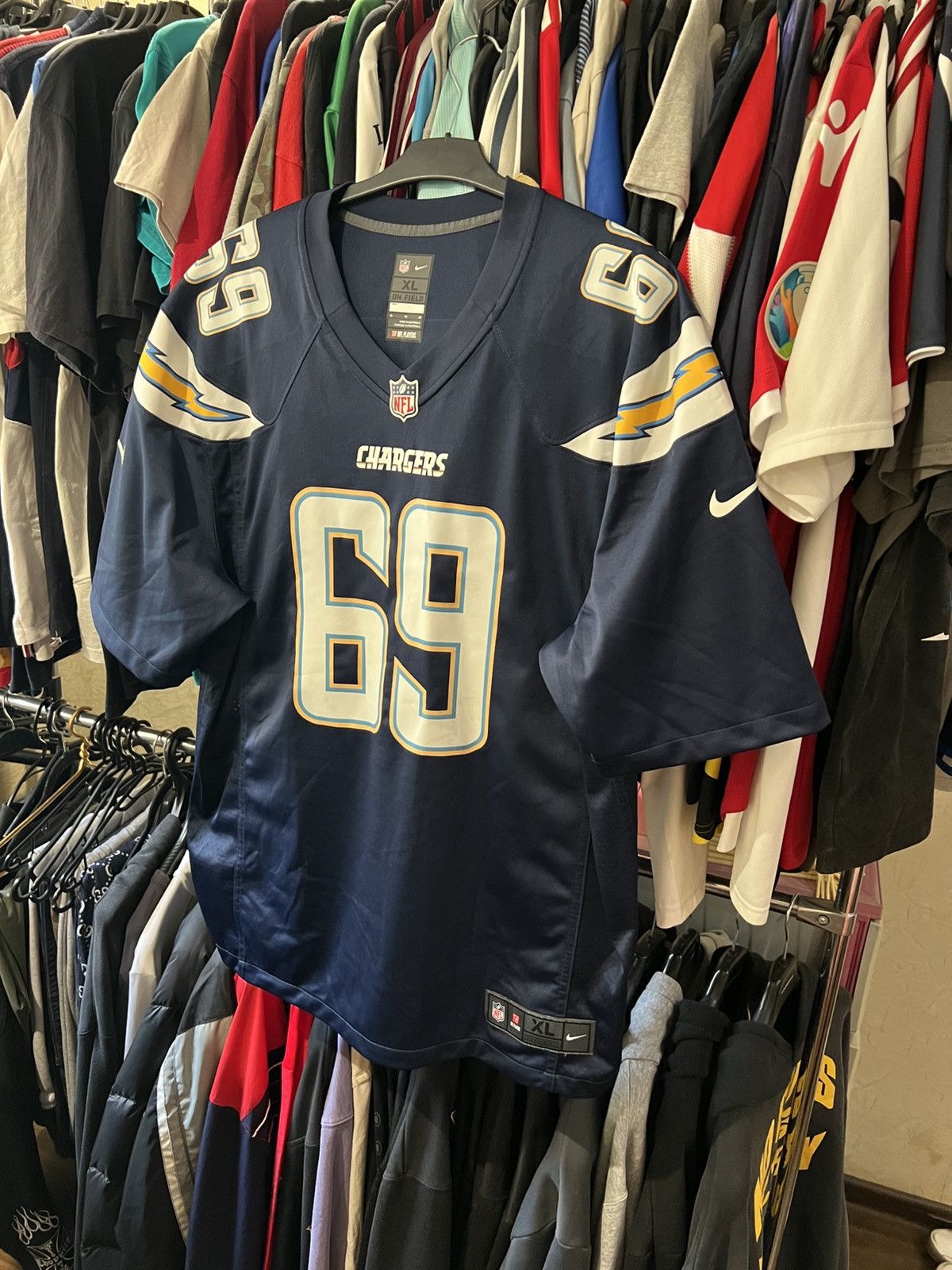 Other 2019/2020 NIKE SAN DIEGO CHARGERS NFL #69 EASTWOOD JERSEY Size US XL / EU 56 / 4 - 1 Thumbnail