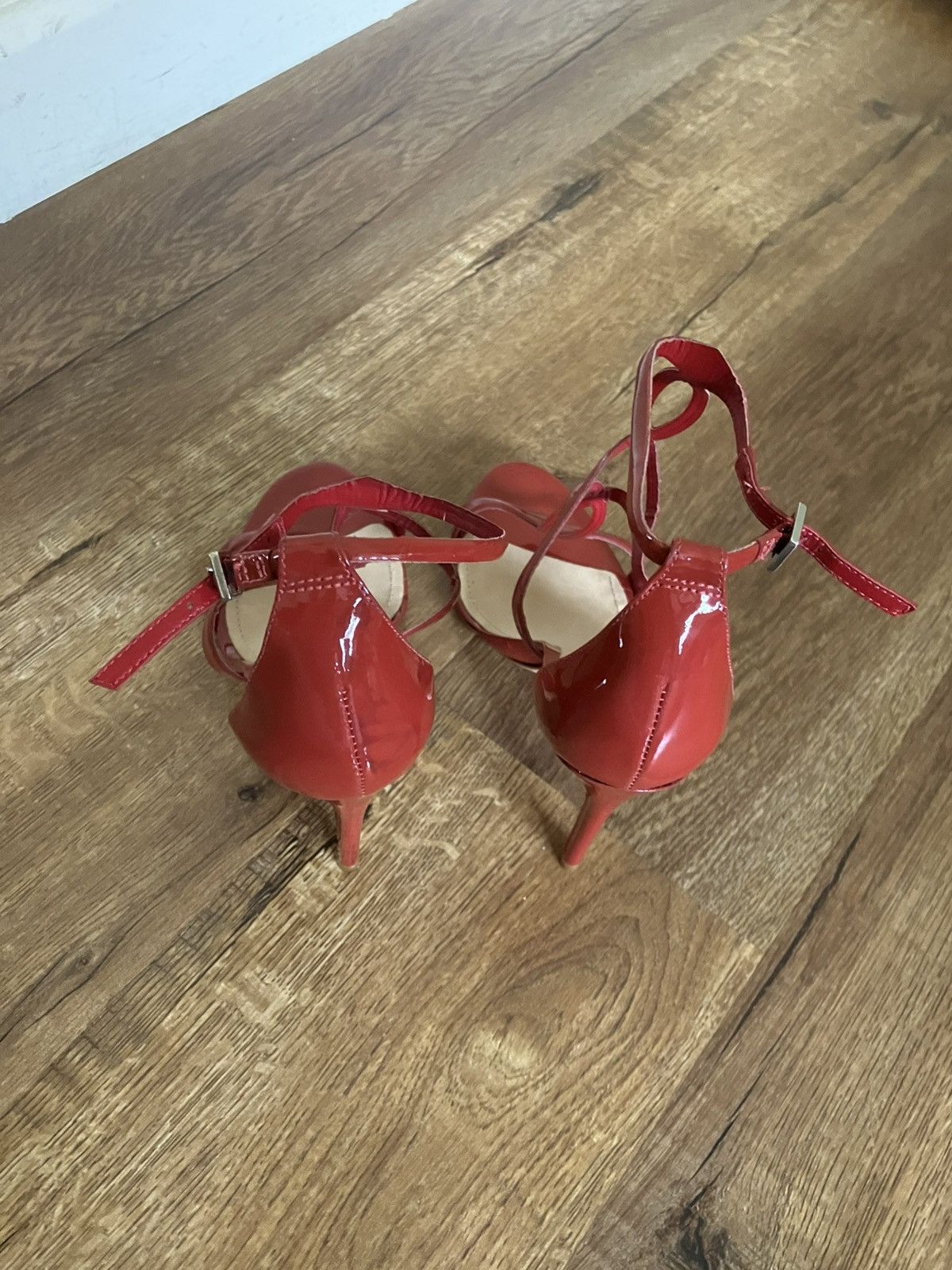 SCHUTZ SCHUTZ Women's Rania Scarlet, 6.5 Heeled Sandal NWOB Size US 6.5 / IT 36.5 - 5 Thumbnail