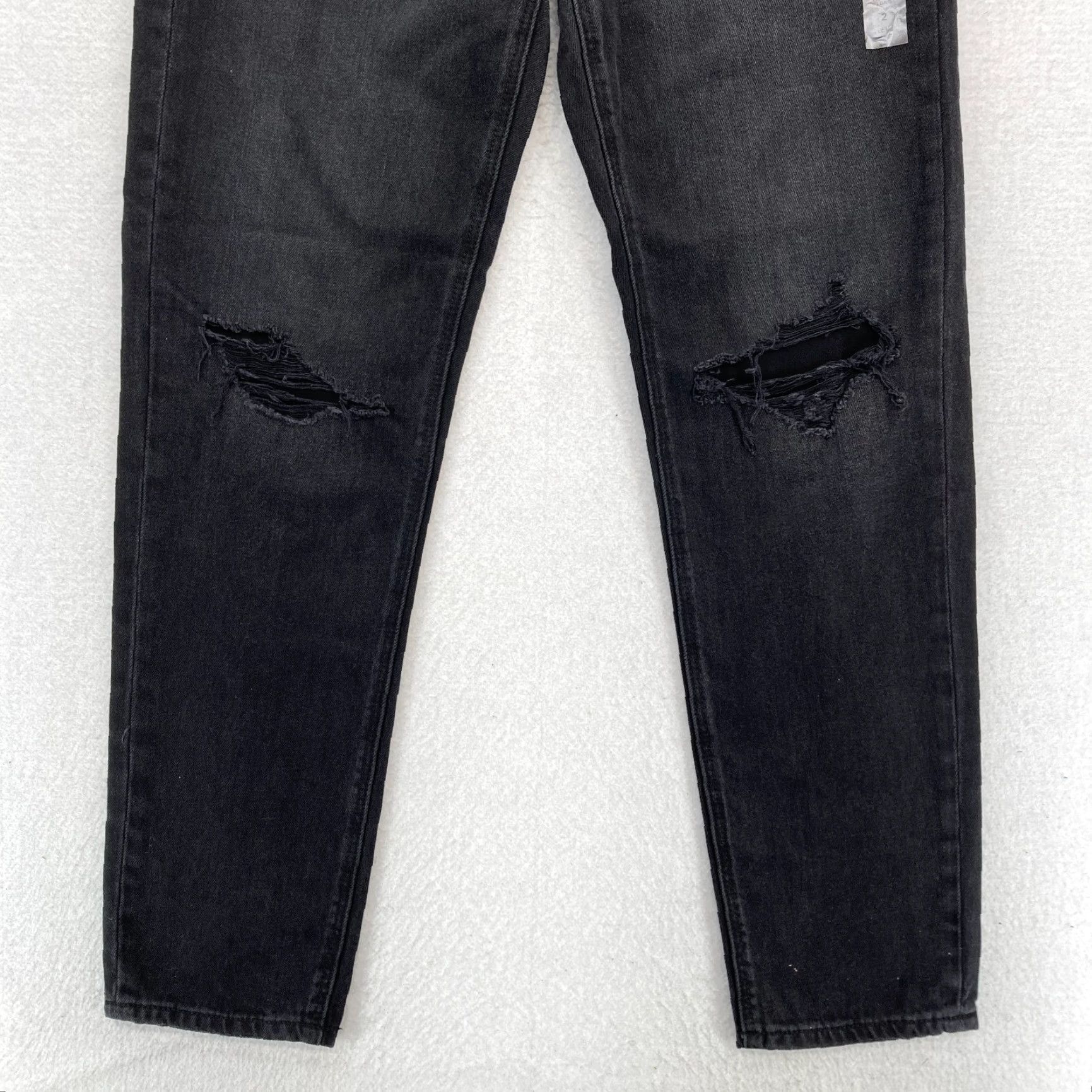 American Eagle Outfitters American Eagle Outfitters Mom Jean Women's 2 Long Black Stretch Denim NWT Comfort Waist Jeans 5-Pocket Slim Tall Boys? Size 26" / US 2 / IT 38 - 3 Thumbnail