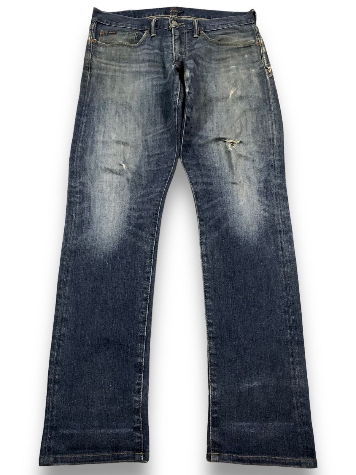 Ralph Lauren Vintage Polo Ralph Lauren The Sullivan Slim Straight Jeans Size US 33 - 1 Thumbnail