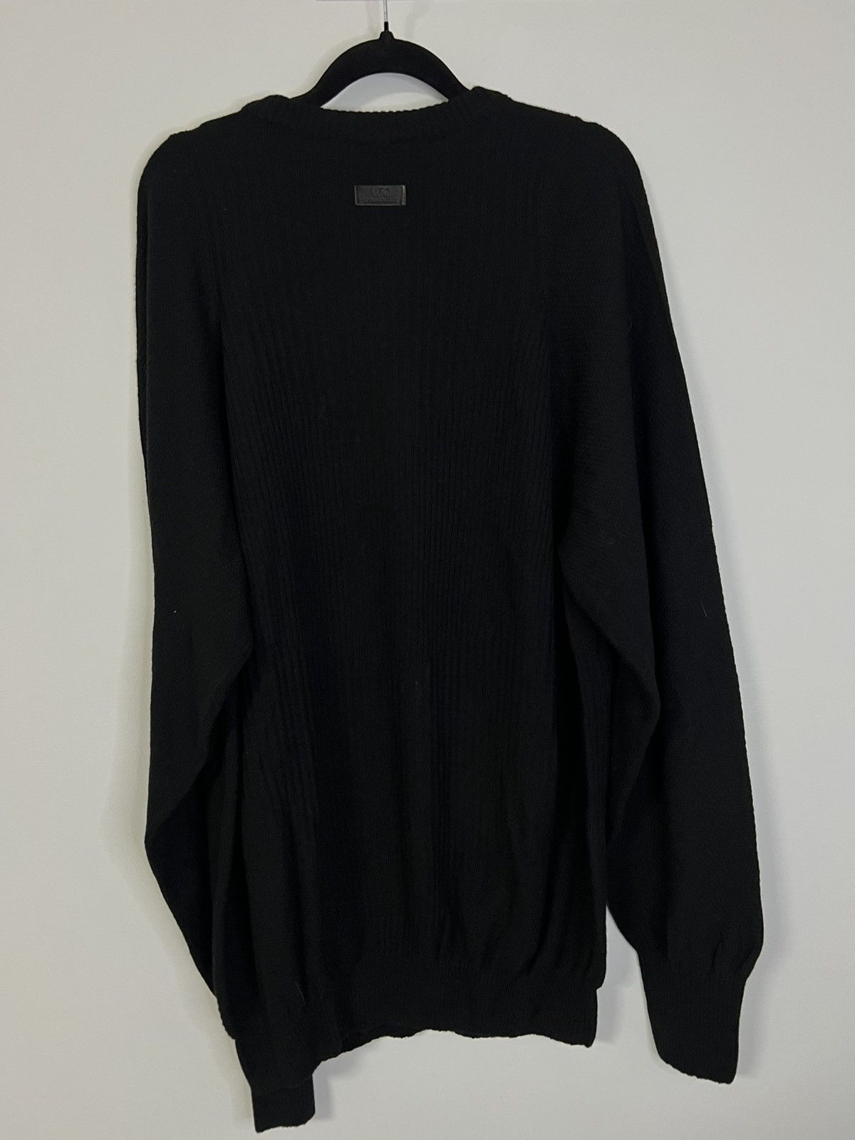 Versace Versace jeans couture black jersey xxl cashmere wool Size US XXL / EU 58 / 5 - 3 Thumbnail