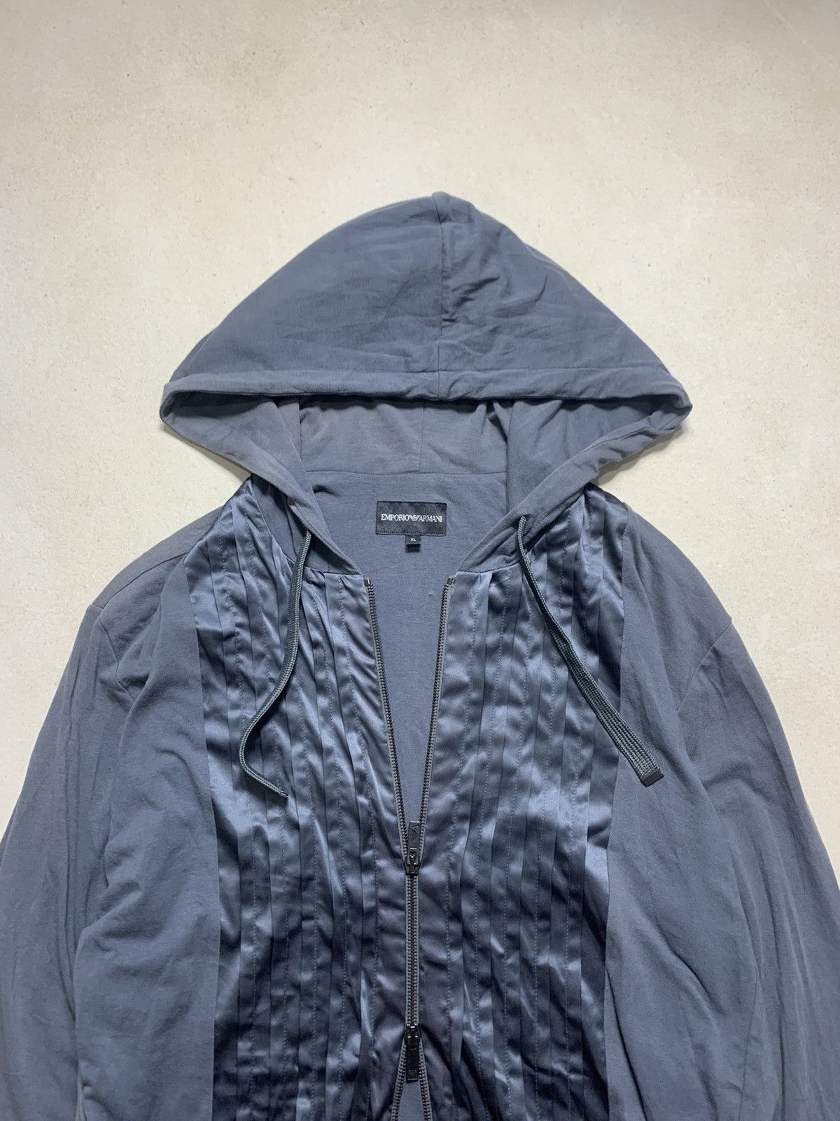 Emporio Armani Emporio Armani Texture Zip Up Size US XL / EU 56 / 4 - 2 Thumbnail