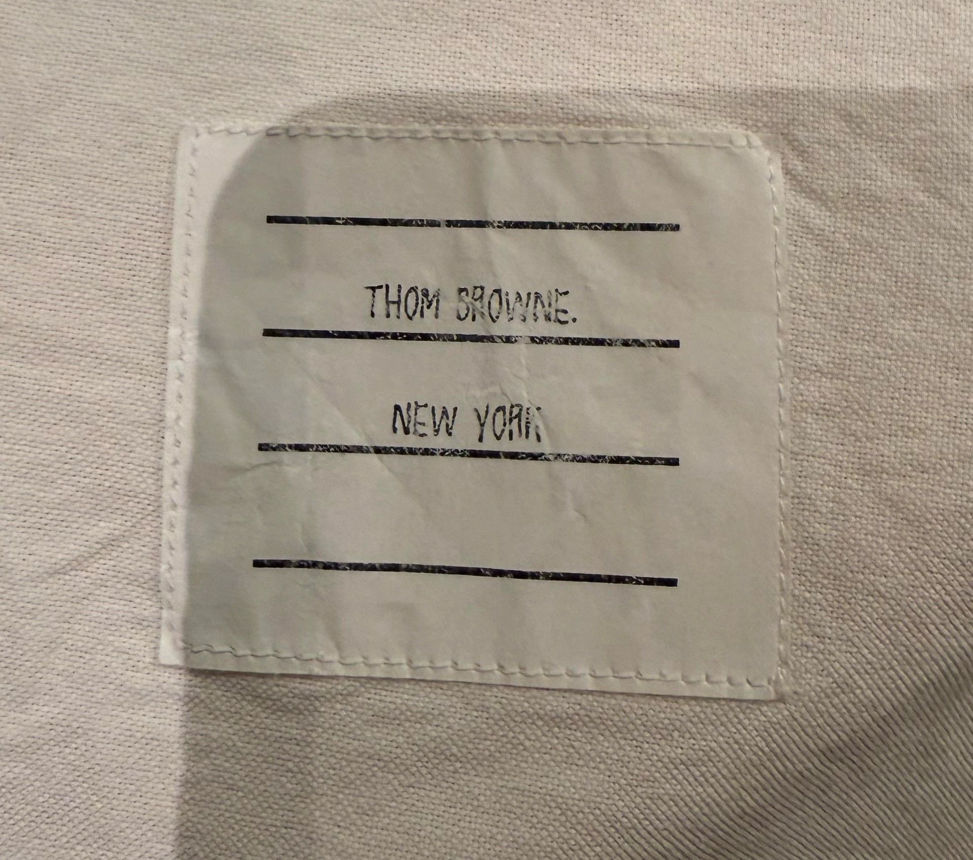 Thom Browne Thom Browne White 3-Color Strap Pocket Shirt Size 0 95 New Size US XS / EU 42 / 0 - 5 Thumbnail