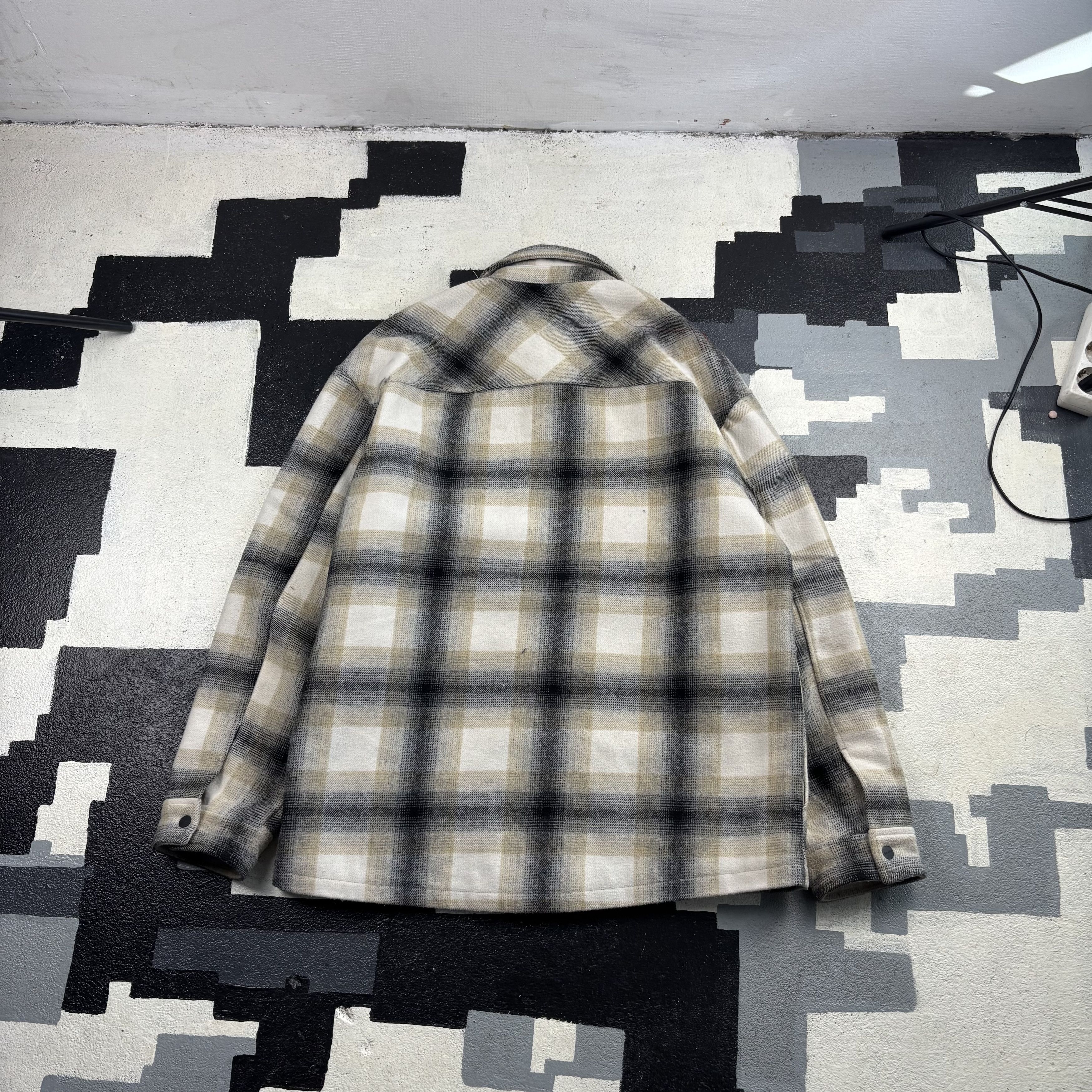 Bershka Bershka Flannel Jacket Size US XL / EU 56 / 4 - 4 Thumbnail