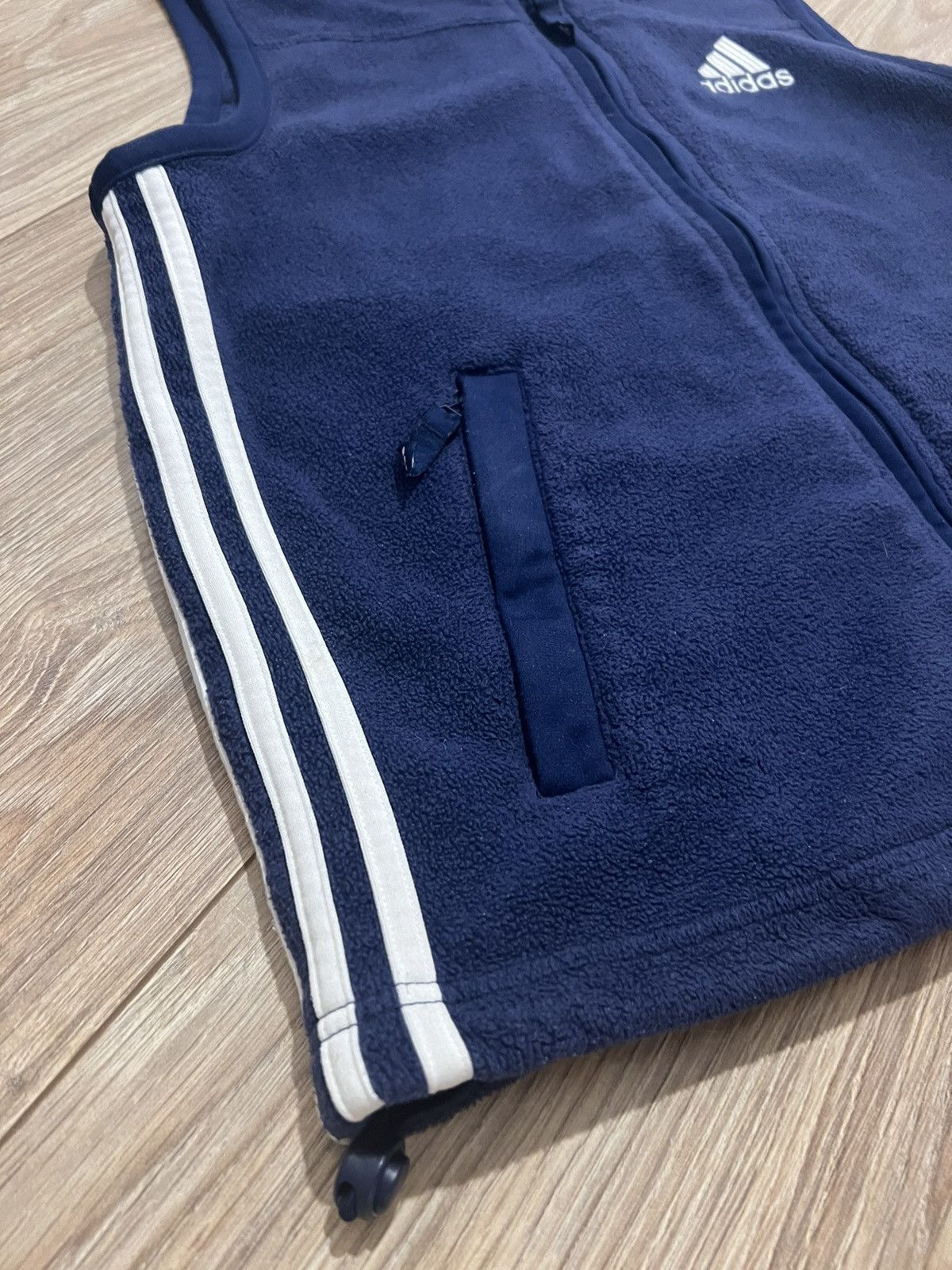 Adidas × Vintage Rare Vest Adidas Vintage Fleece 1999 Streetwear Size US M / EU 48-50 / 2 - 2 Thumbnail