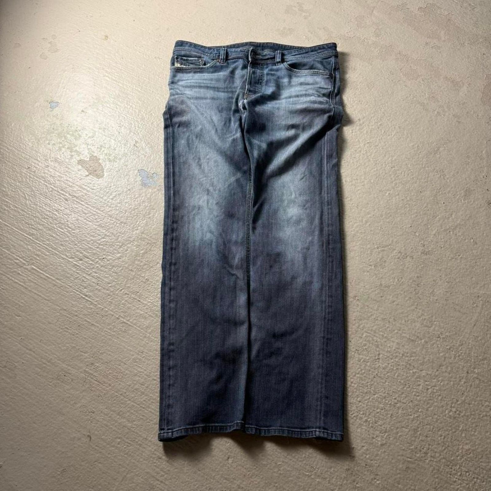 Diesel Diesel Viker 36x31 Men's Faded Distressed Bootcut Jeans Size US 36 / EU 52 - 1 Thumbnail