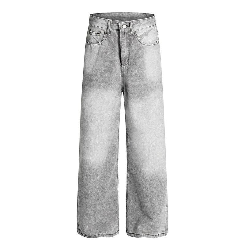 Jean Men's American Retro High-Street Grey Jeans Size US 32 / EU 48 - 1 Thumbnail