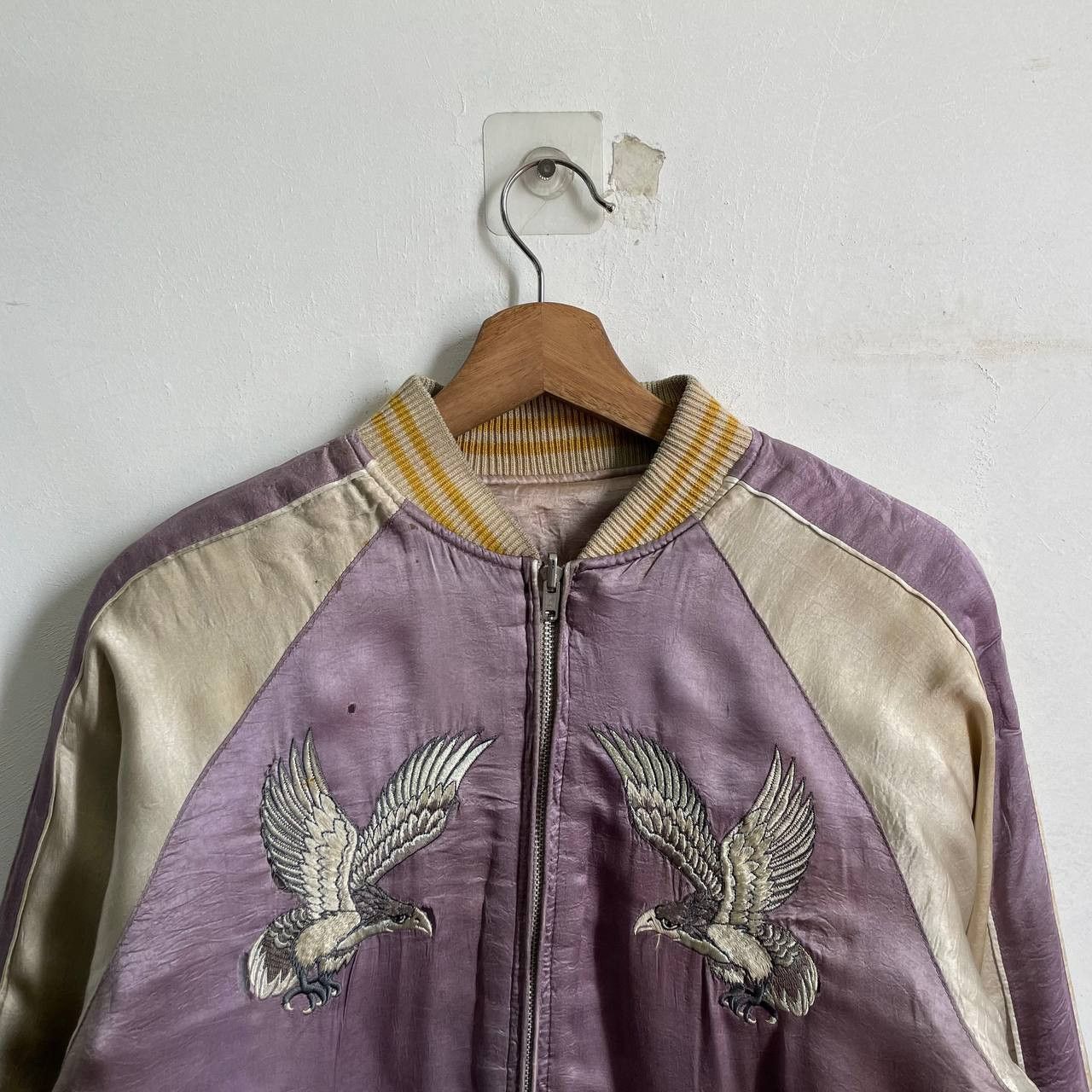 Japanese Brand × Takeo Kikuchi Distressed sukajan takeo kikuchi Size US S / EU 44-46 / 1 - 17 Thumbnail