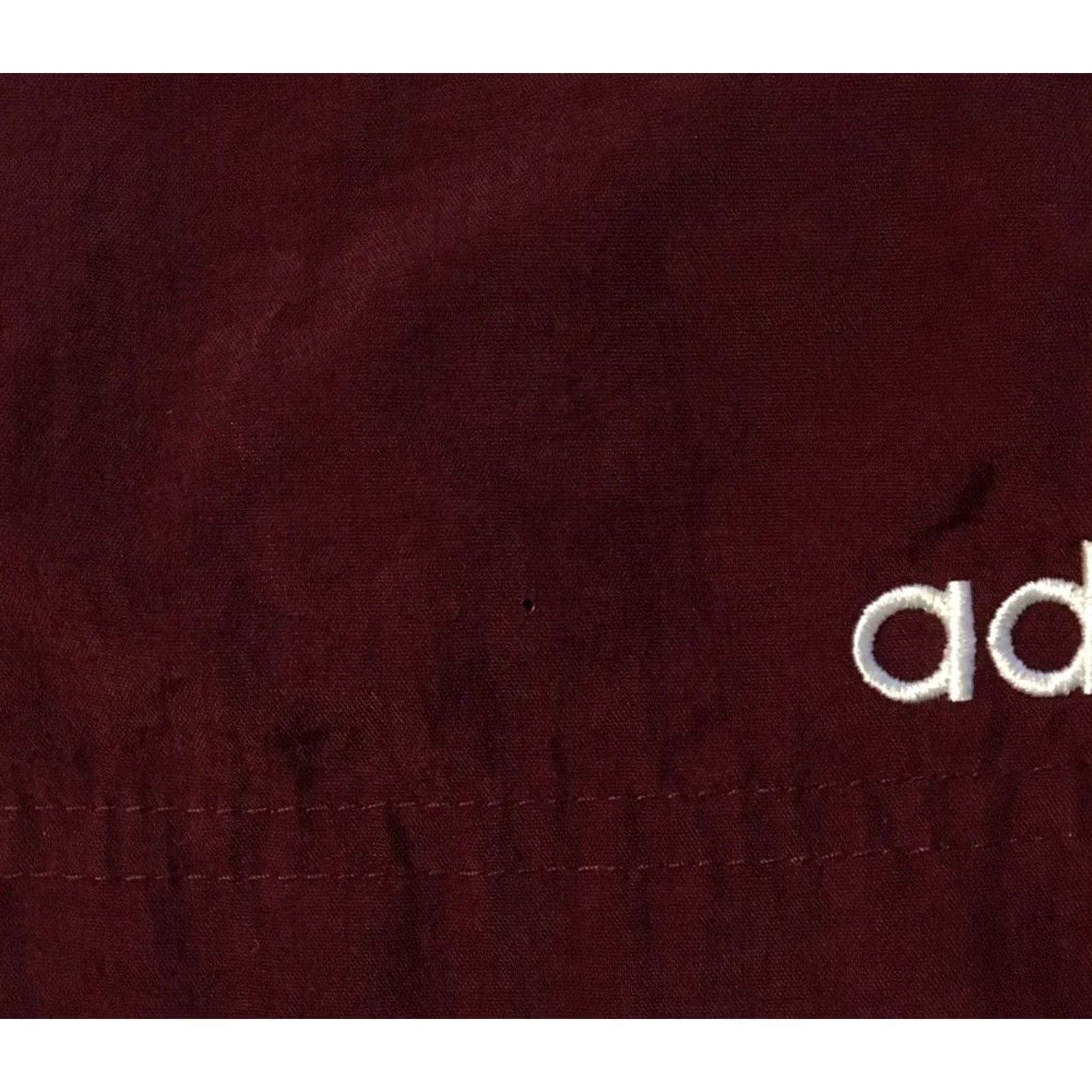 Adidas VINTAGE adidas Shorts Mens XL Red Vtg 80s 90s Trefoil Board Swim Trunks Track Beach Tennis Size US 36 / EU 52 - 5 Thumbnail