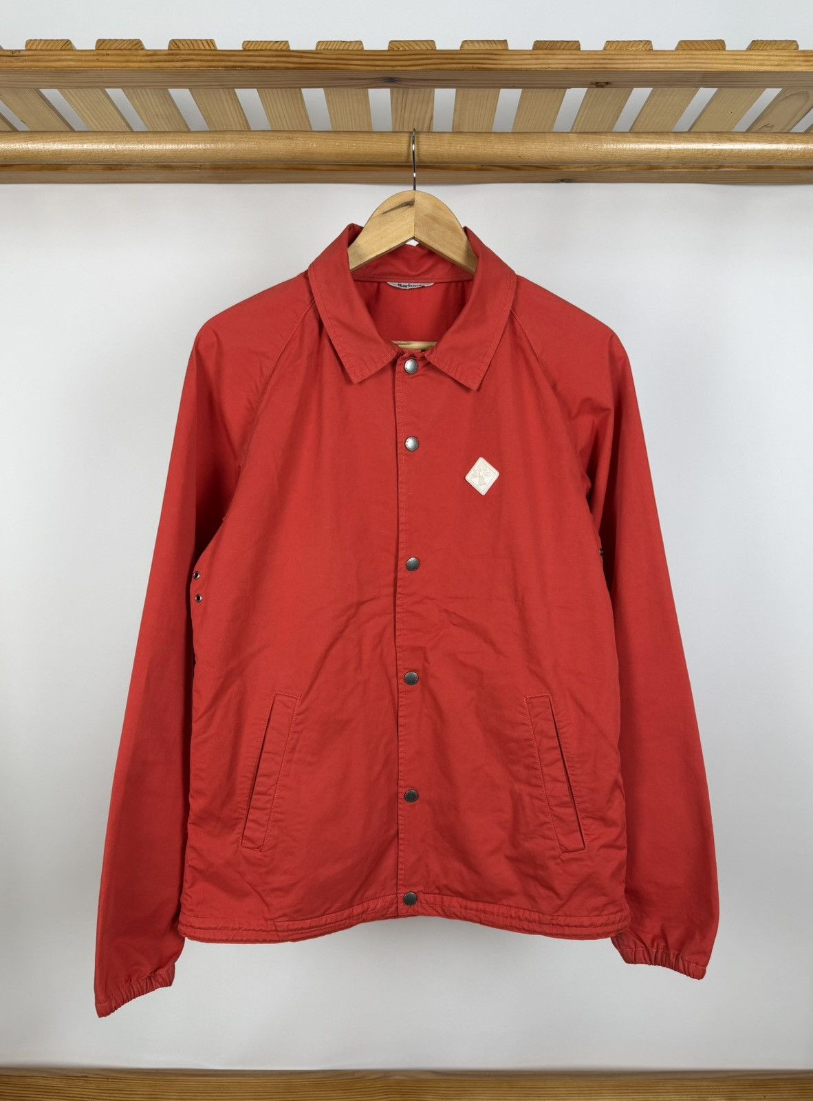 Barbour Barbour Beacon Coach Casual Red Overshirt Jacket Size S Size US S / EU 44-46 / 1 - 1 Thumbnail