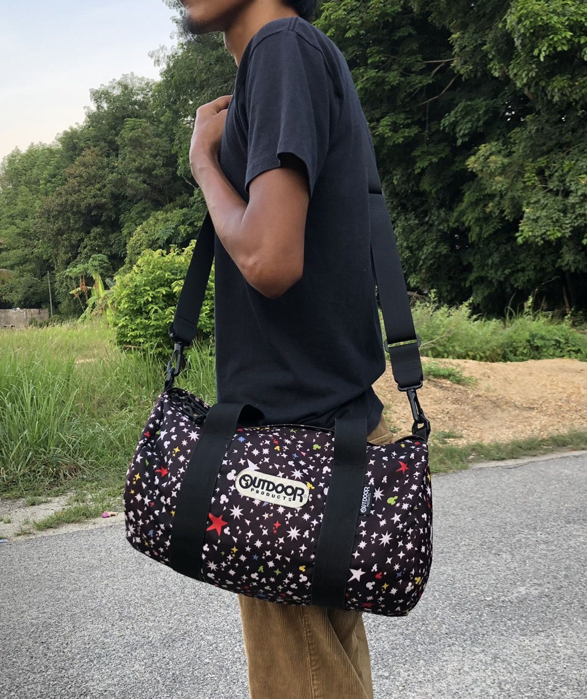 Disney COLLAB⚡️⚡️MICKEY X OUTDOOR DUFFEL/BOSTON SLINGBAG Size ONE SIZE - 3 Thumbnail