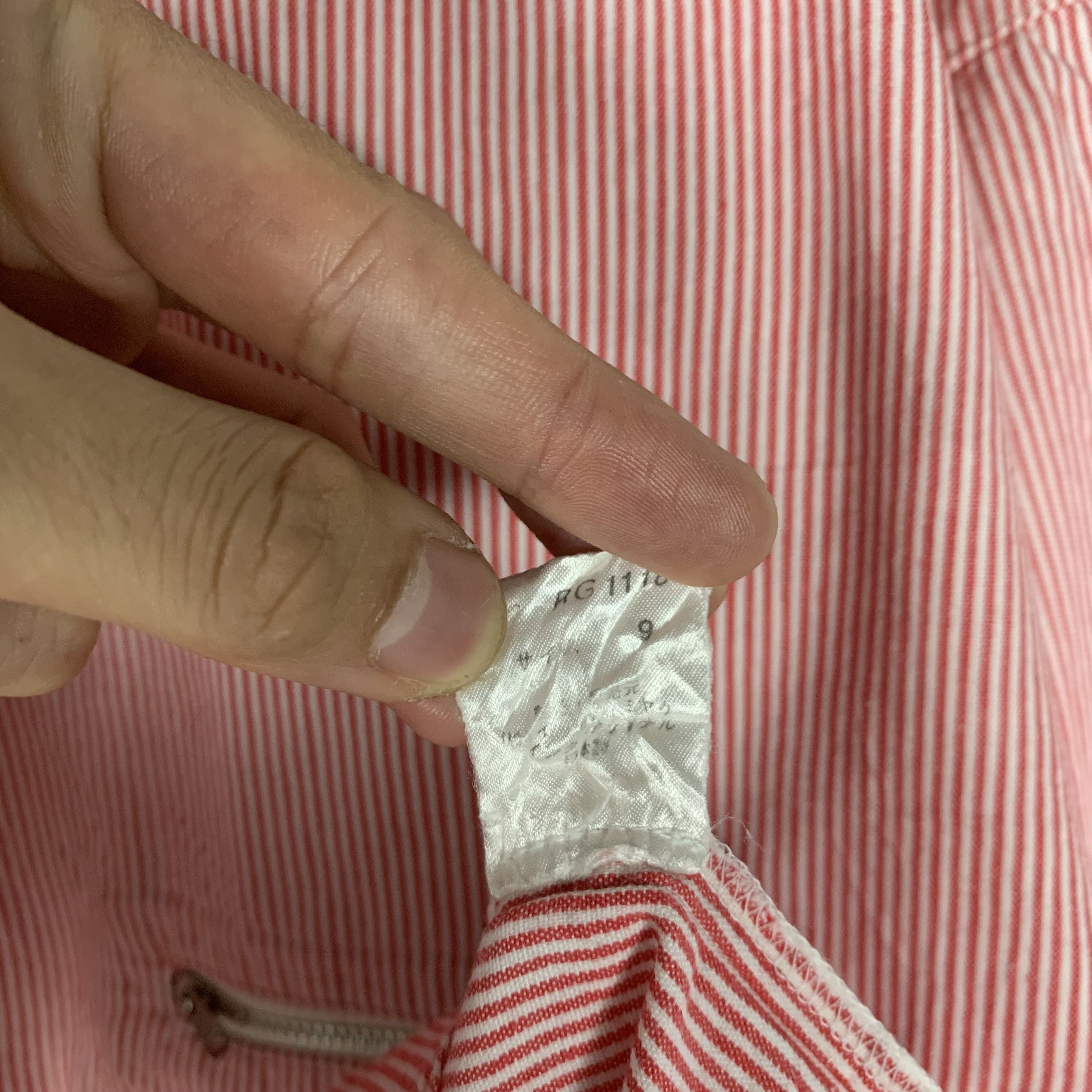 Issey Miyake Vintage Issey Miyake Striped Shirt Size US M / EU 48-50 / 2 - 7 Thumbnail
