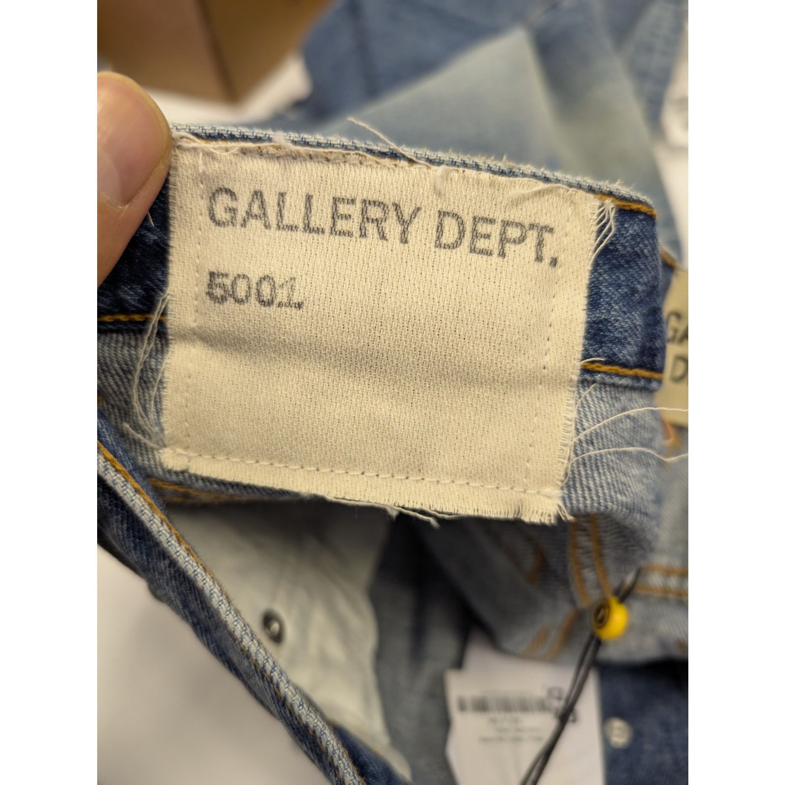 Gallery Dept. o1rshd1 Size: 29W x 32L / Selvedge Denim Indigo Jean Pants Size US 29 - 16 Thumbnail