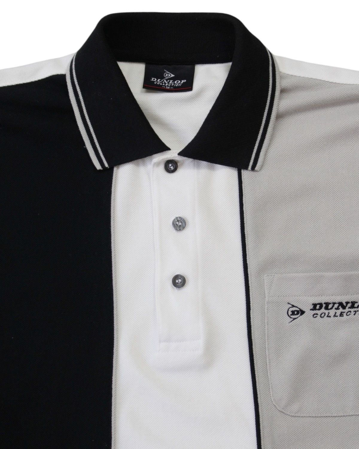 Dunlop × Japanese Brand 2000S DUNLOP COLLECTION LONG SLEEVE POLO SHIRT Size US M / EU 48-50 / 2 - 2 Thumbnail