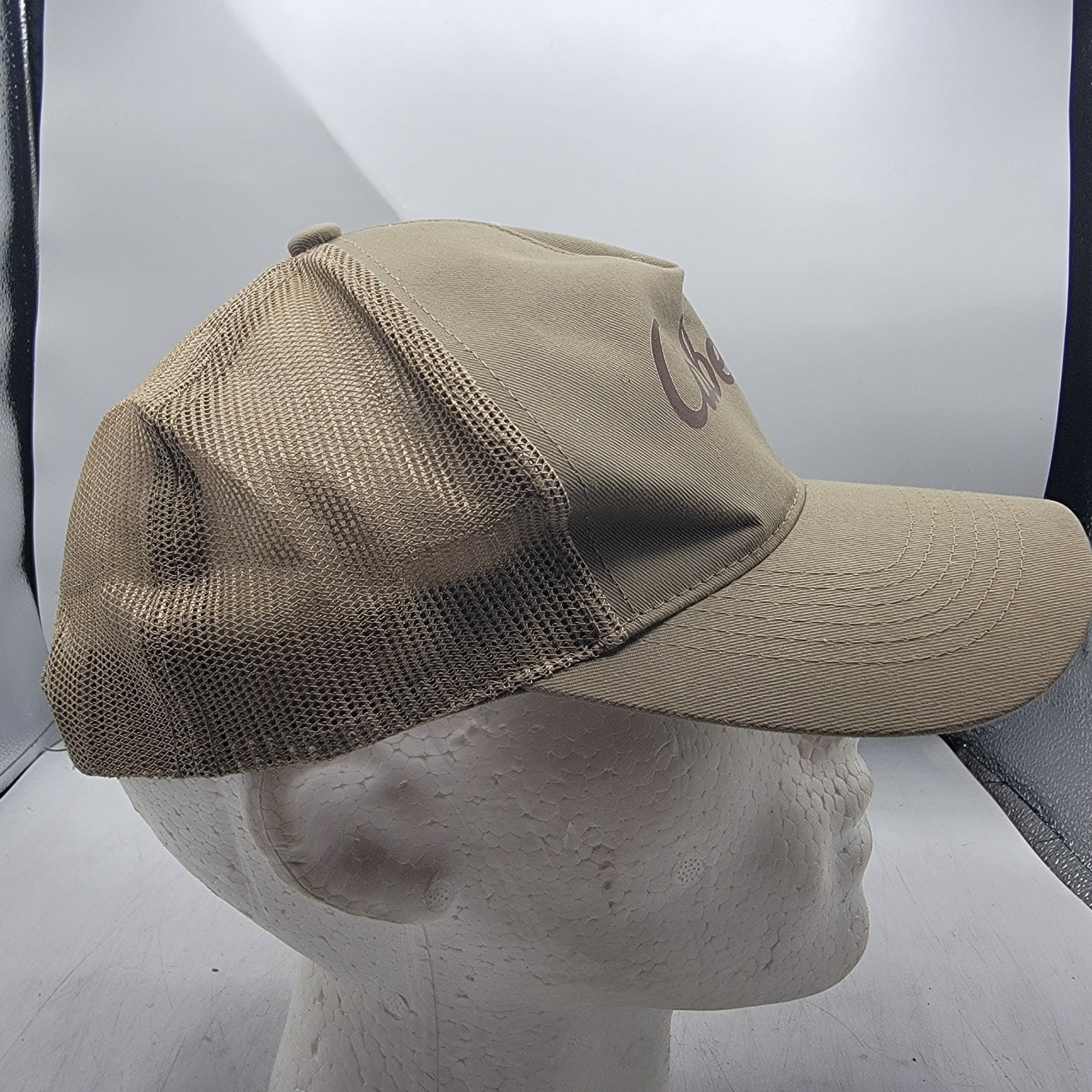 Bass Pro Shops Bass Pro Shops Cabelas Adults Tan Trucker Hat Fishing Hiking Size ONE SIZE - 4 Thumbnail