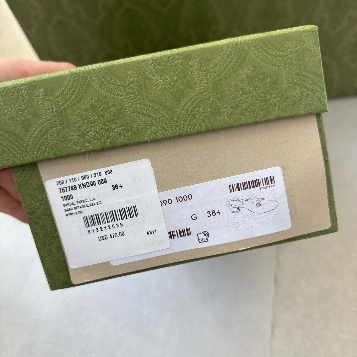 Gucci Gucci diamond mini heel Size US 8.5 / IT 38.5 - 8 Thumbnail