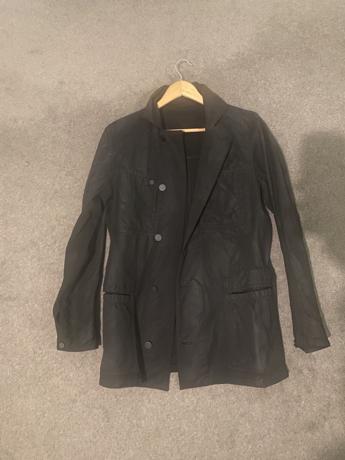 11 By Boris Bidjan Saberi Waxed overshirt jacket Size US M / EU 48-50 / 2 - 3 Thumbnail