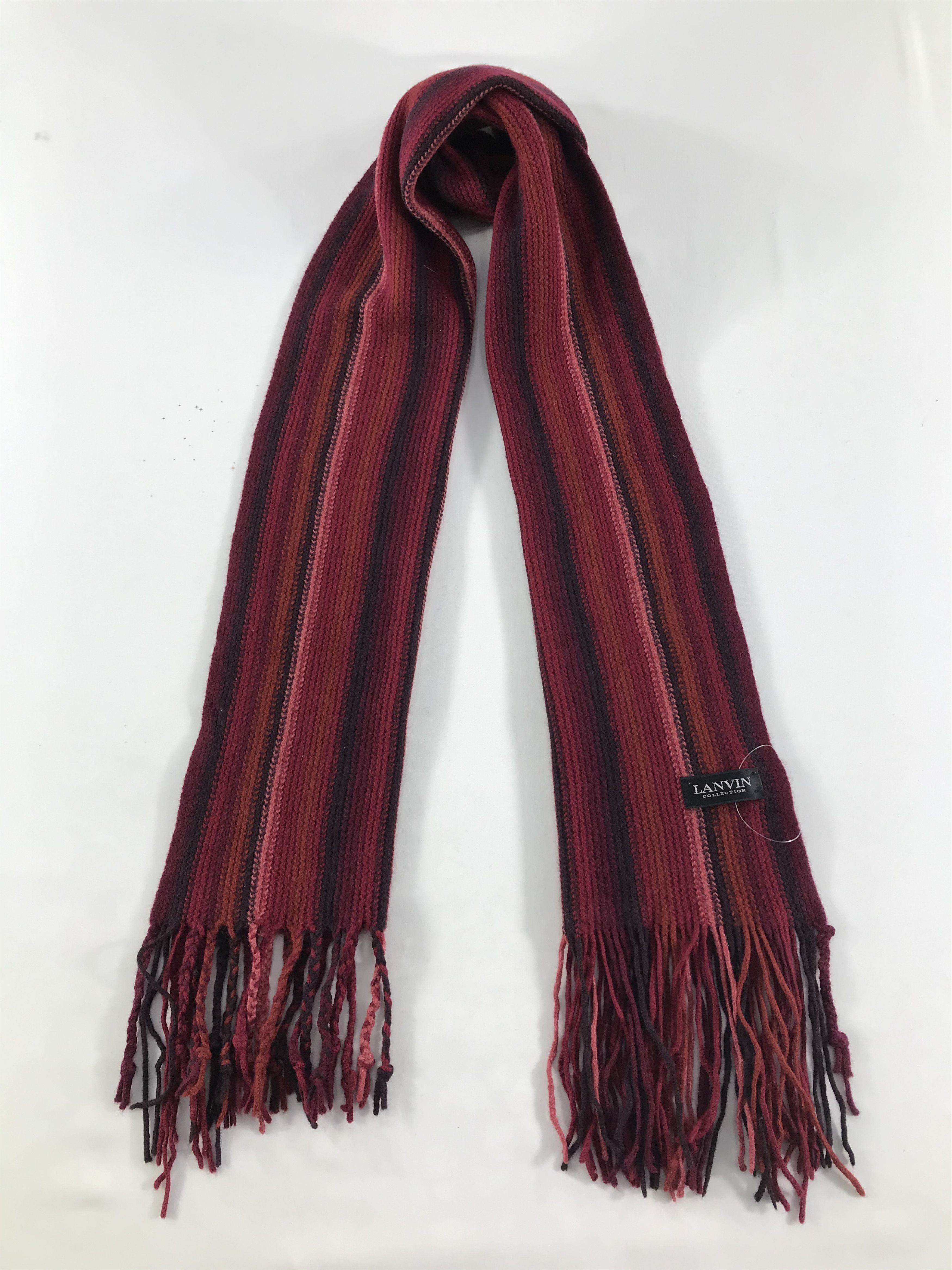 Lanvin Vintage Lanvin Scarf/Muffler/Neckwear MF960 Size ONE SIZE - 1 Thumbnail