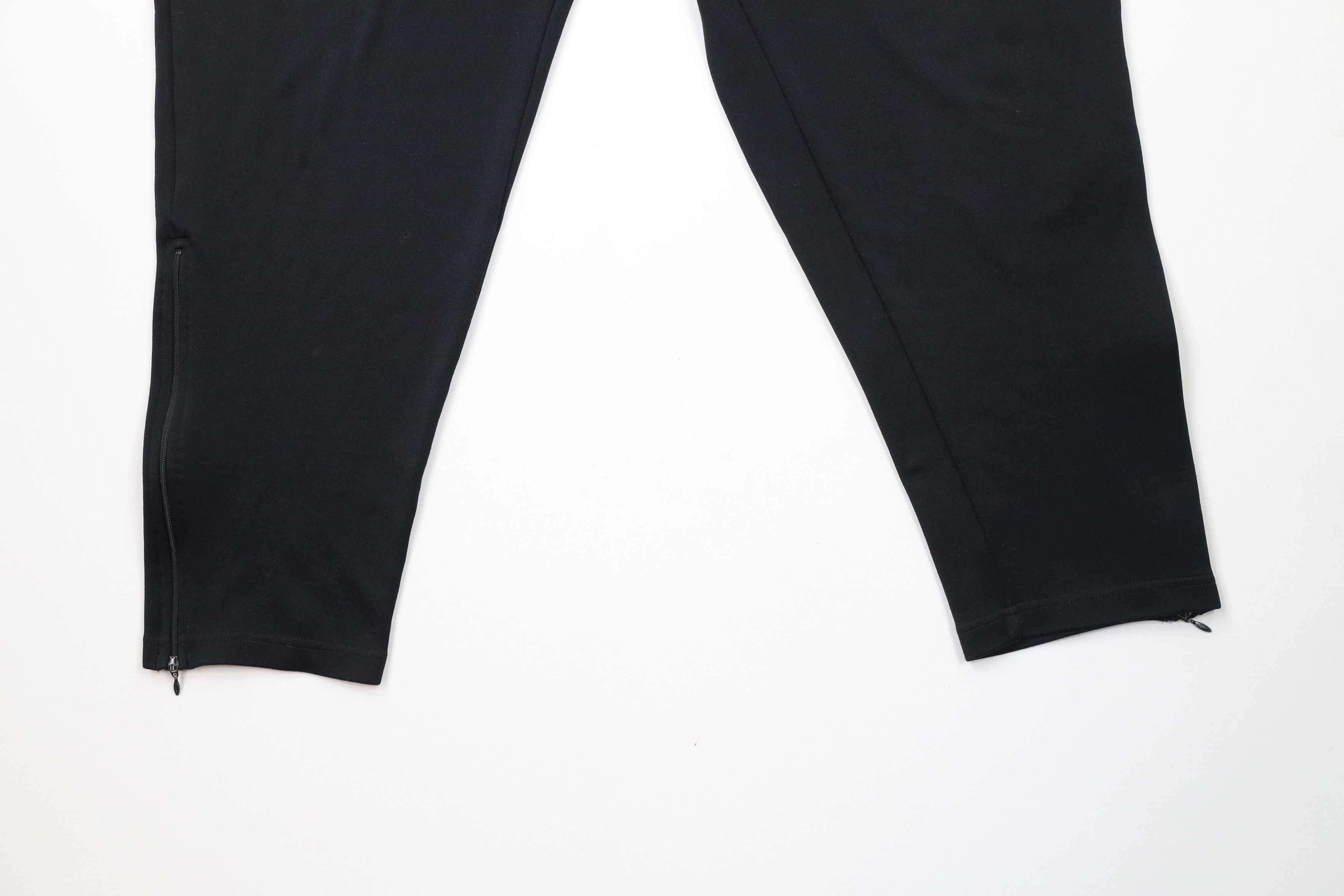 Adidas × Vintage Vintage 90s Adidas Tapered Leg Soccer Warm Up Pants Black Size US 38 / EU 54 - 4 Thumbnail