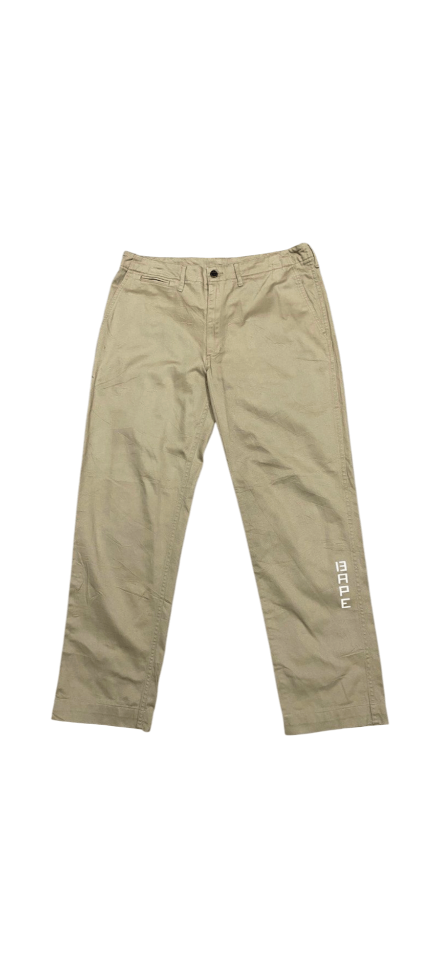 Bape Bape spellout chino pants size Large Size US 32 / EU 48 - 1 Thumbnail