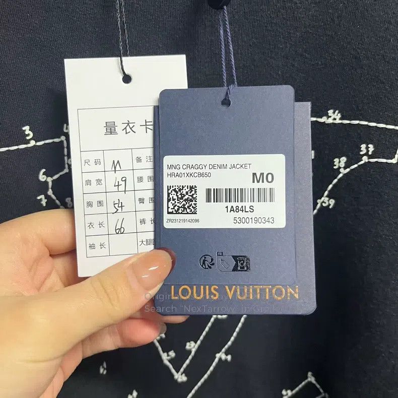 Louis Vuitton Black studded print Logo crewneck pullover s