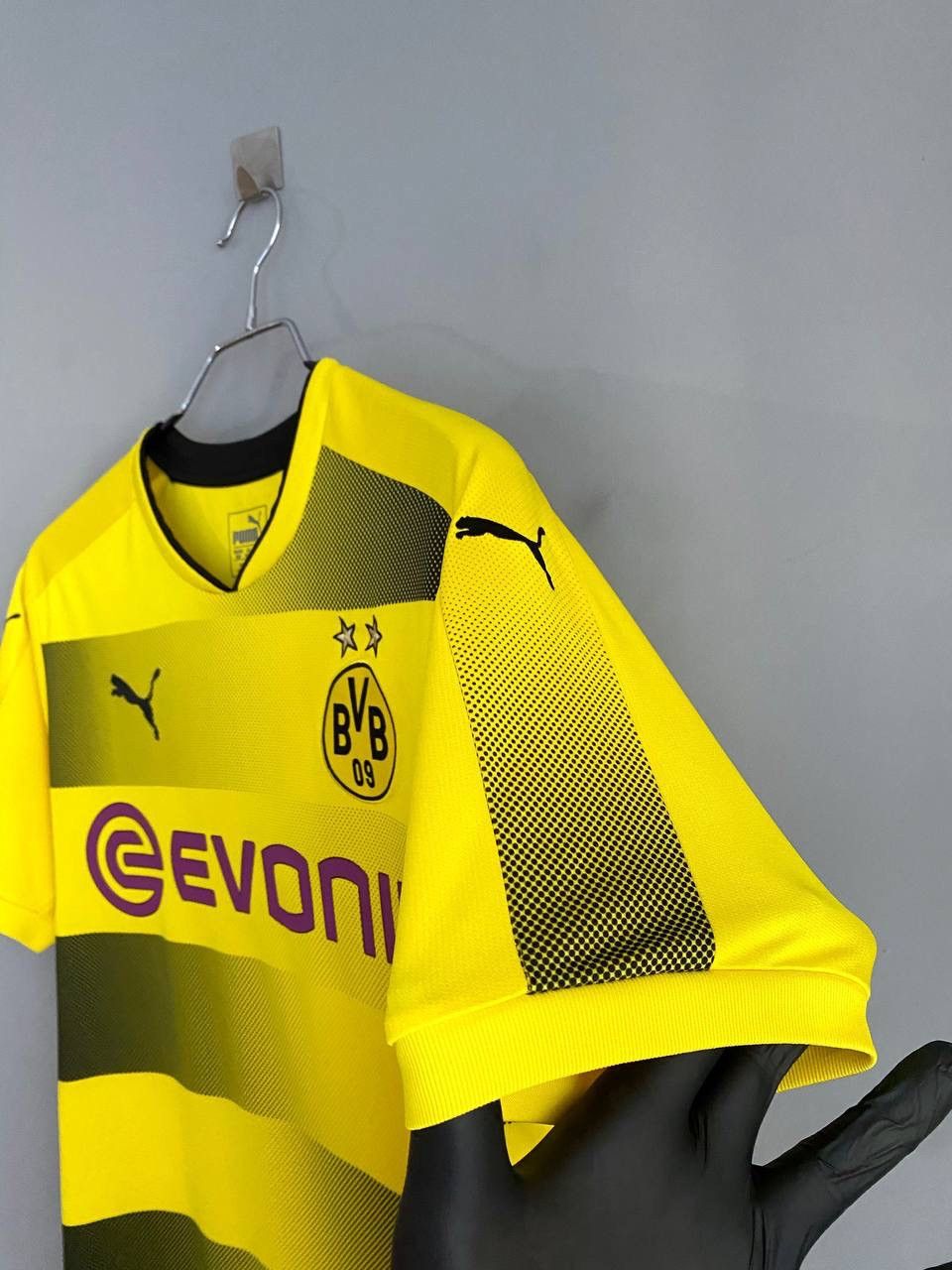 Puma FC Borussia Dortmund 2017/18 Home Soccer Jersey #11 REUS, M Size US M / EU 48-50 / 2 - 14 Thumbnail